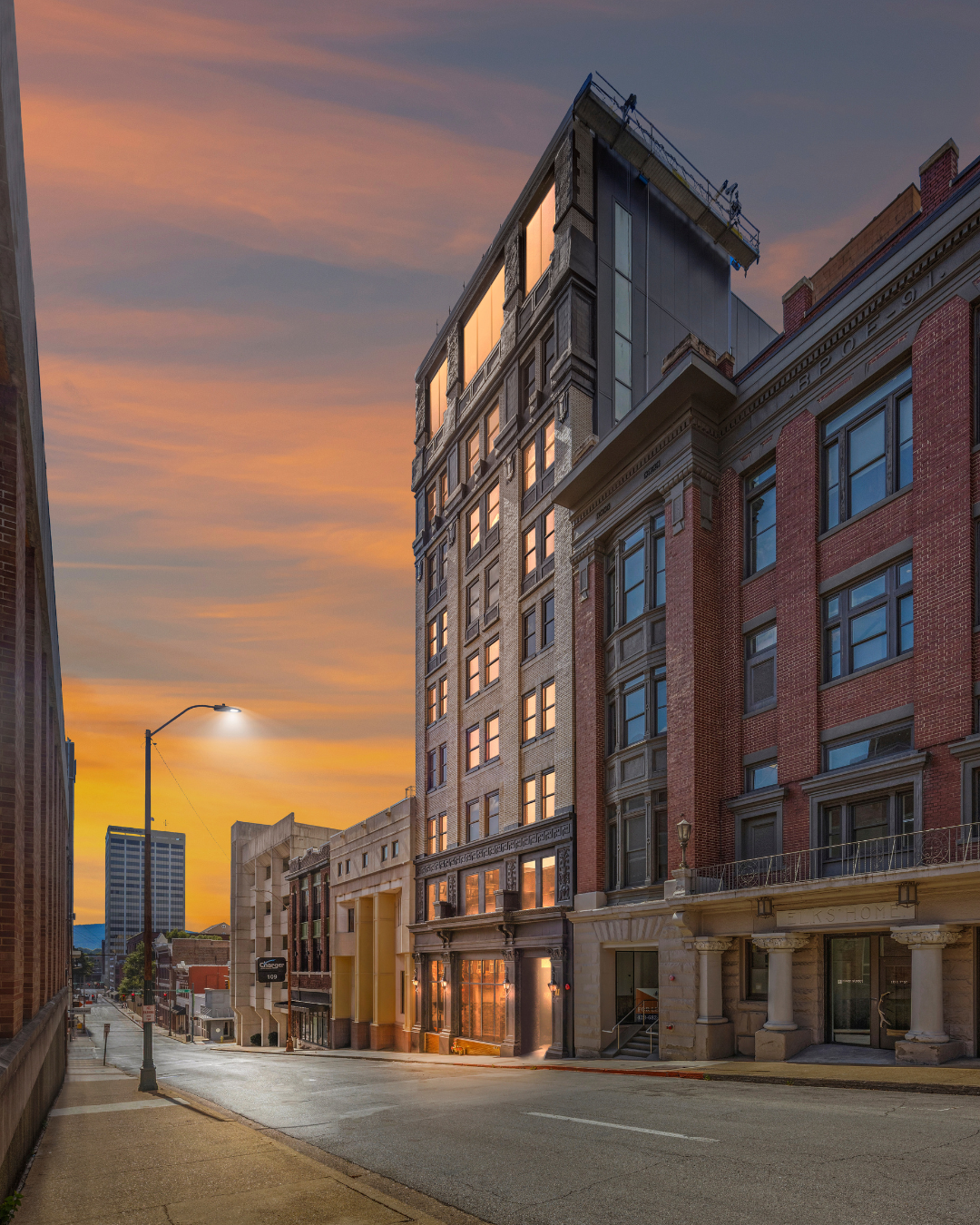 Park Tower Facebook ad: Own a piece of Chattanooga history.