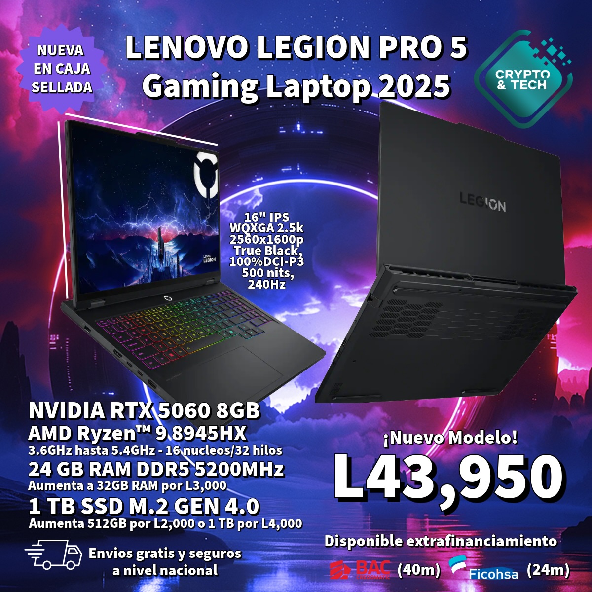 Crypto & Tech Facebook ad: LAS MEJORES LAPTOPS GAMING SOLO EN CRYPTO &…
