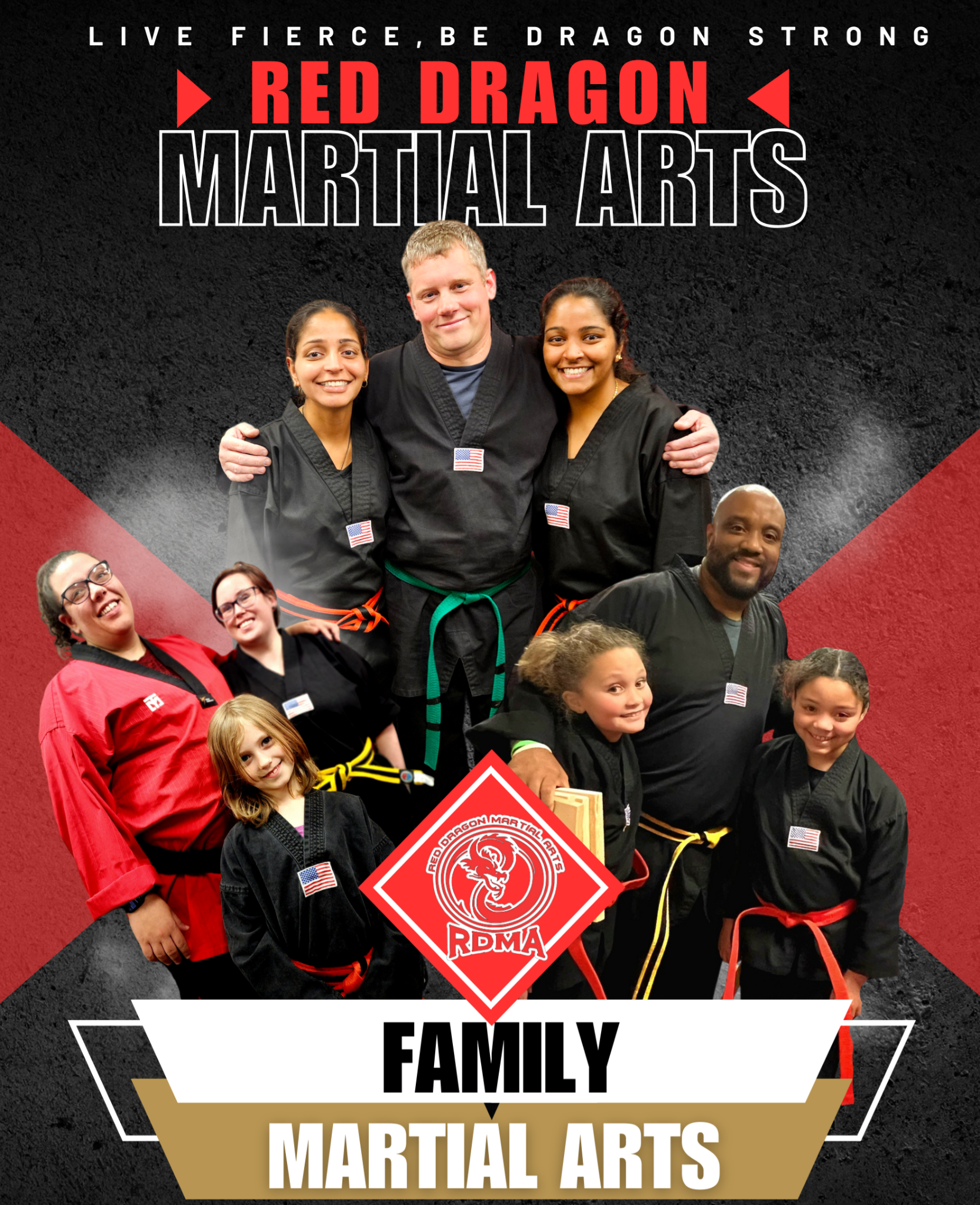 Red Dragon Martial Arts Academy Facebook ad