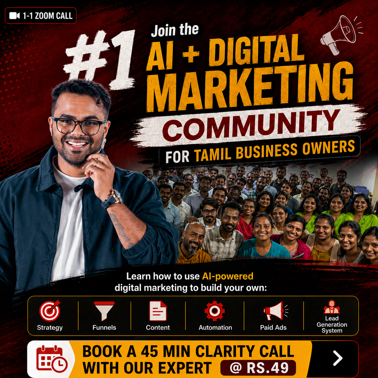 Social Eagle Academy Facebook ad