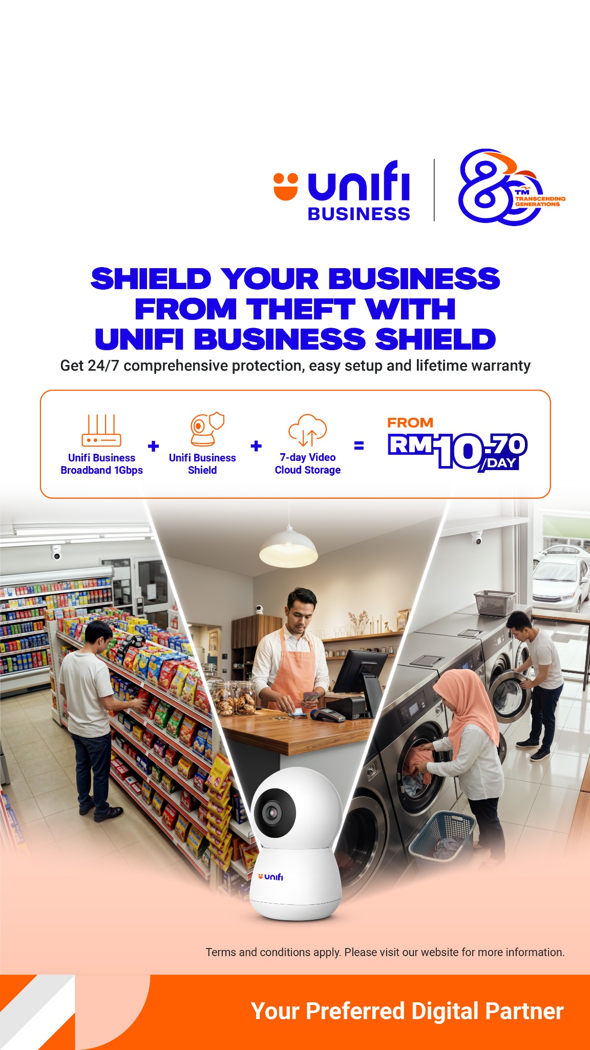 Unifi Business Facebook ad