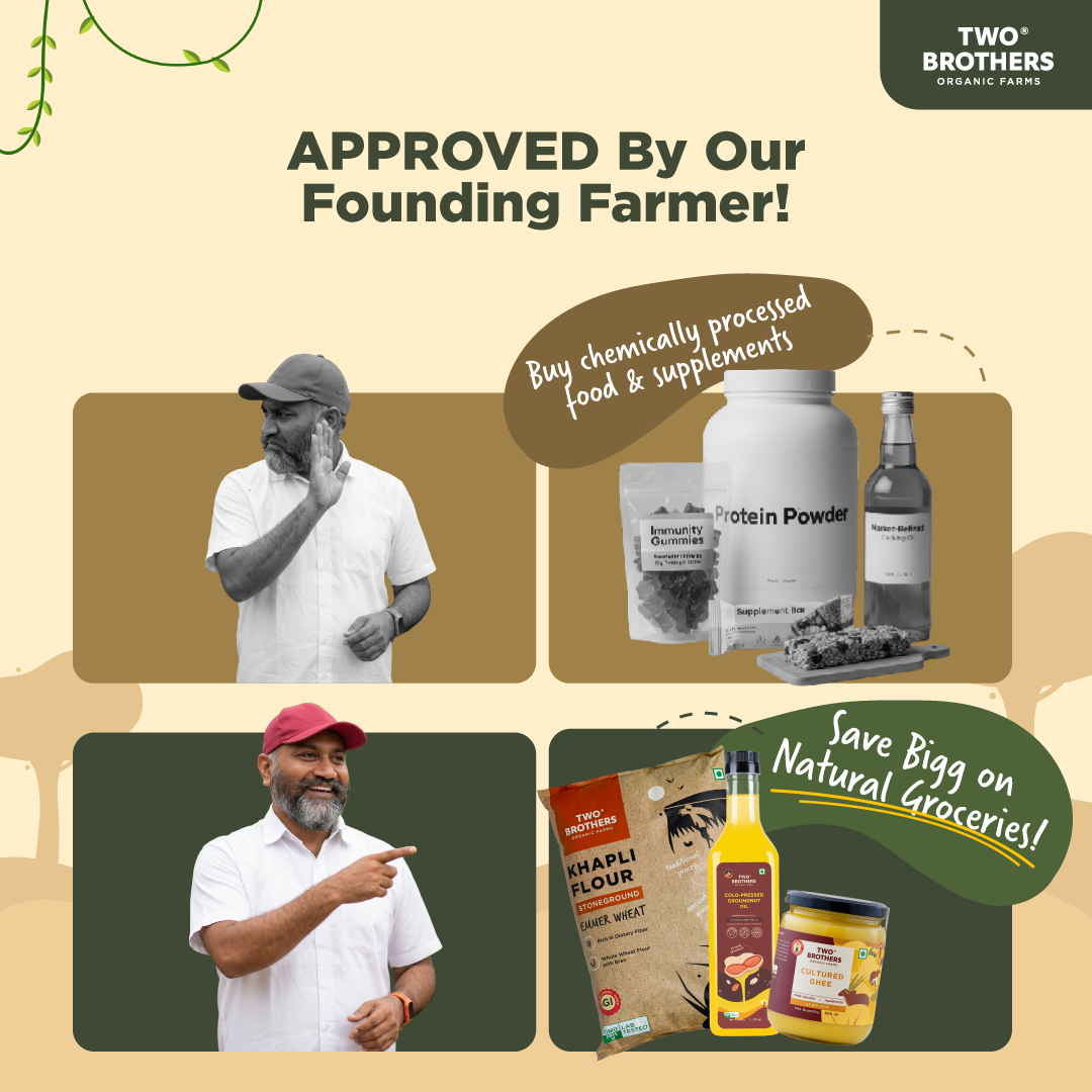 Two Brothers Organic Farms Facebook ad