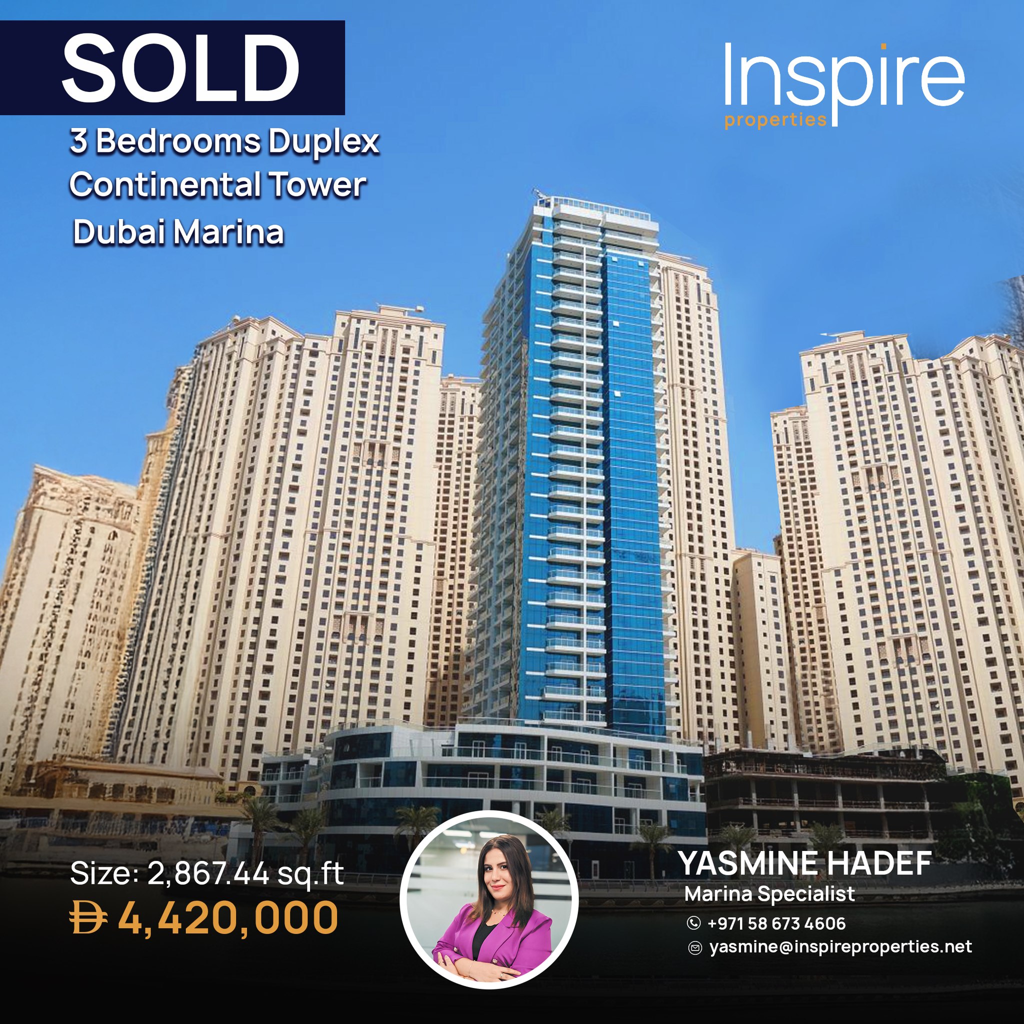 Inspire Properties Facebook ad