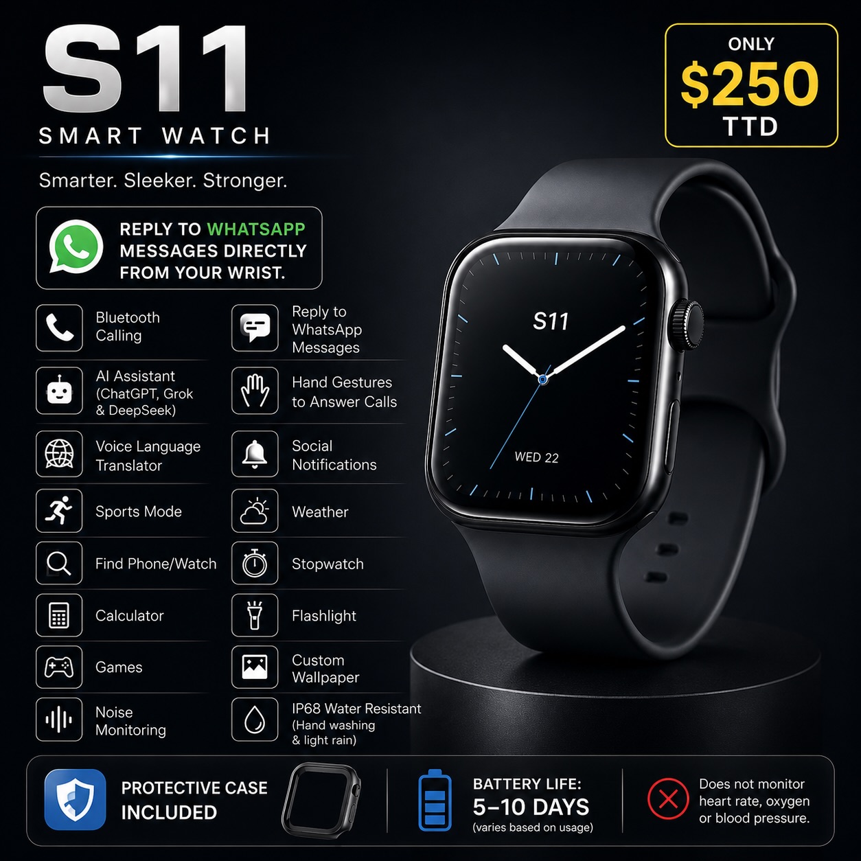 Smart Home and Business Products Facebook ad: Stay connected without constantly reaching for your phone.