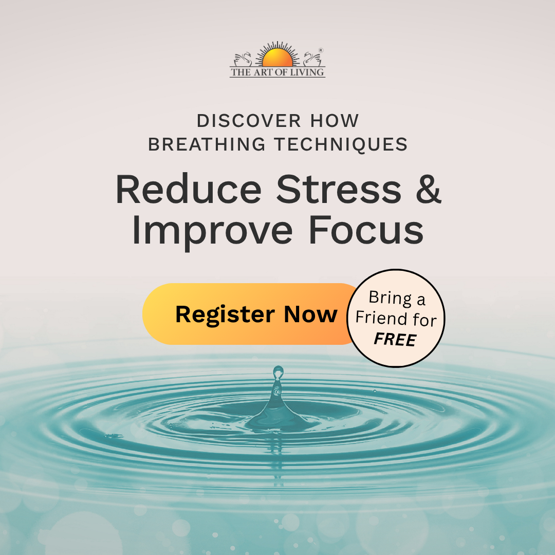 The Art of Living Facebook ad