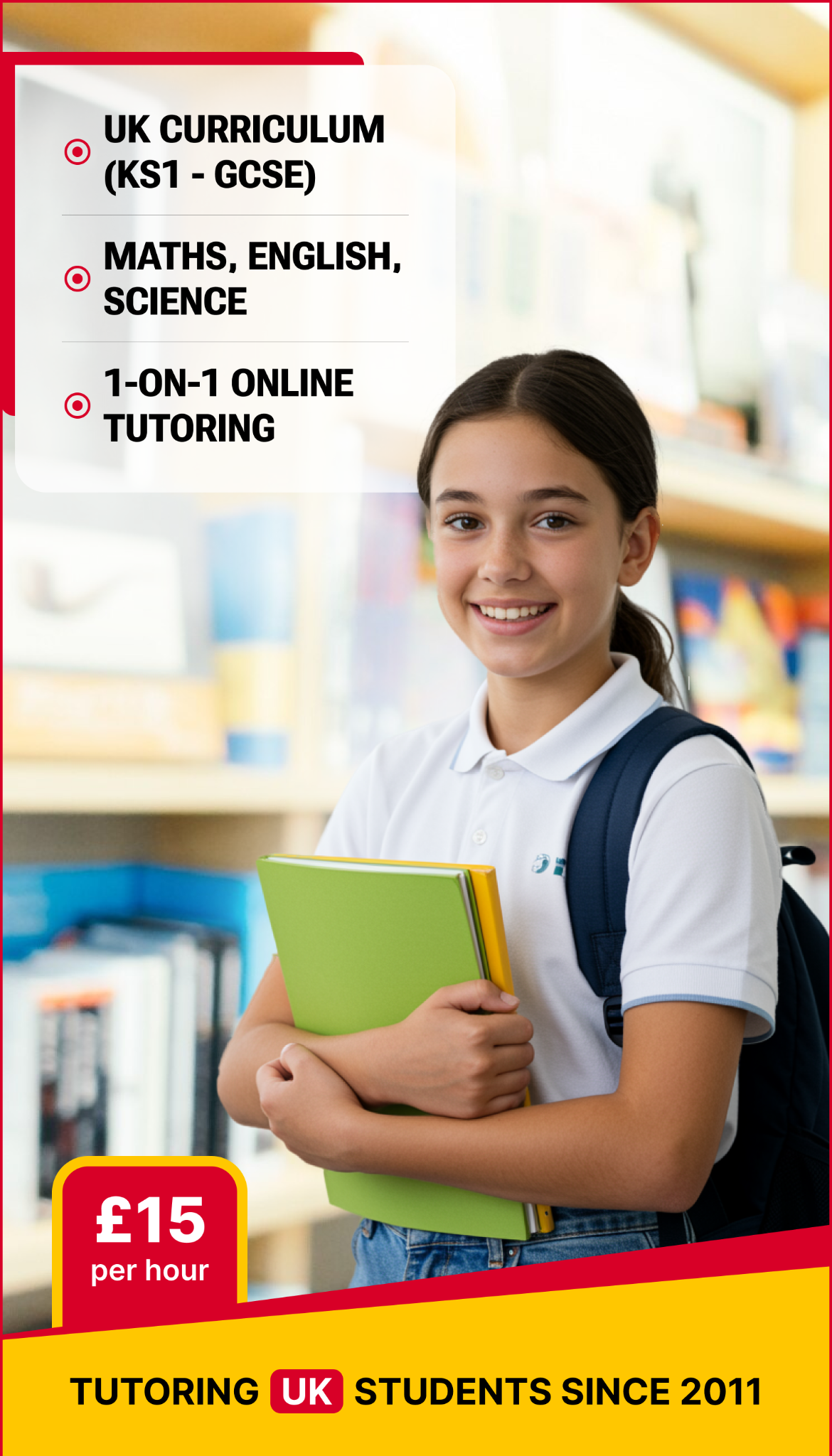 Jaya's Academy Facebook ad