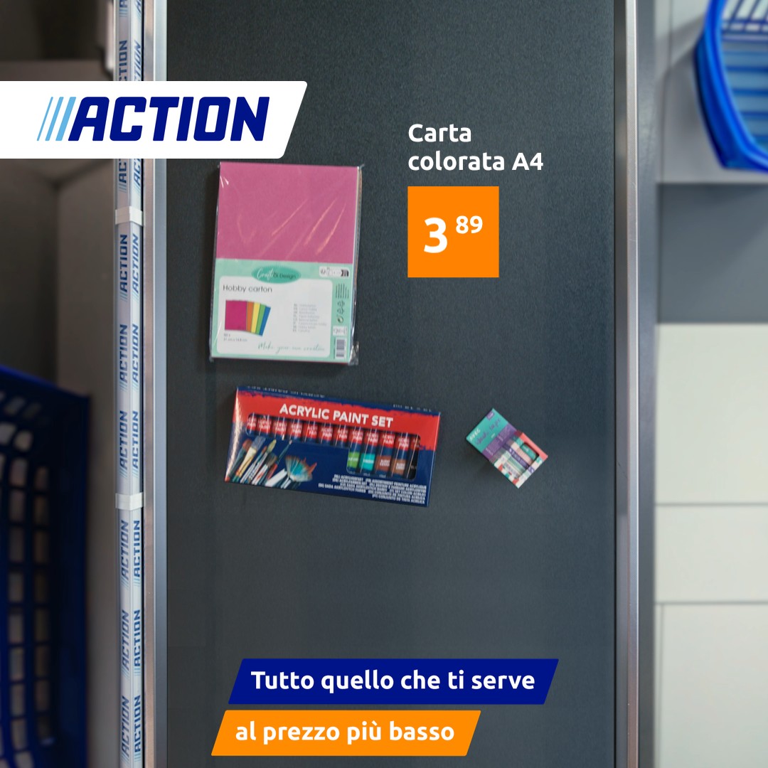 Action Facebook ad: Rivela l'artista che è in te