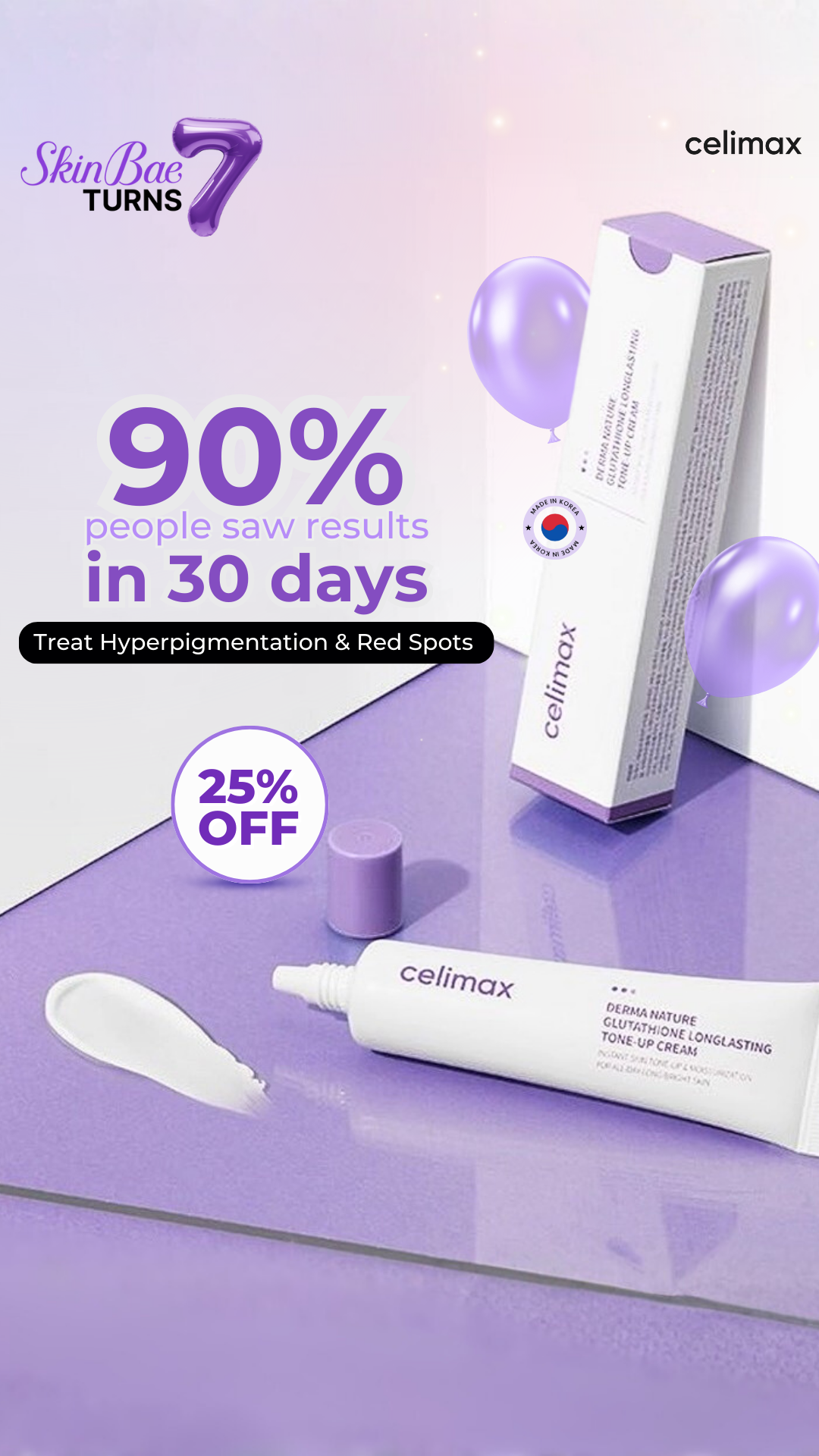 SkinBae Facebook ad