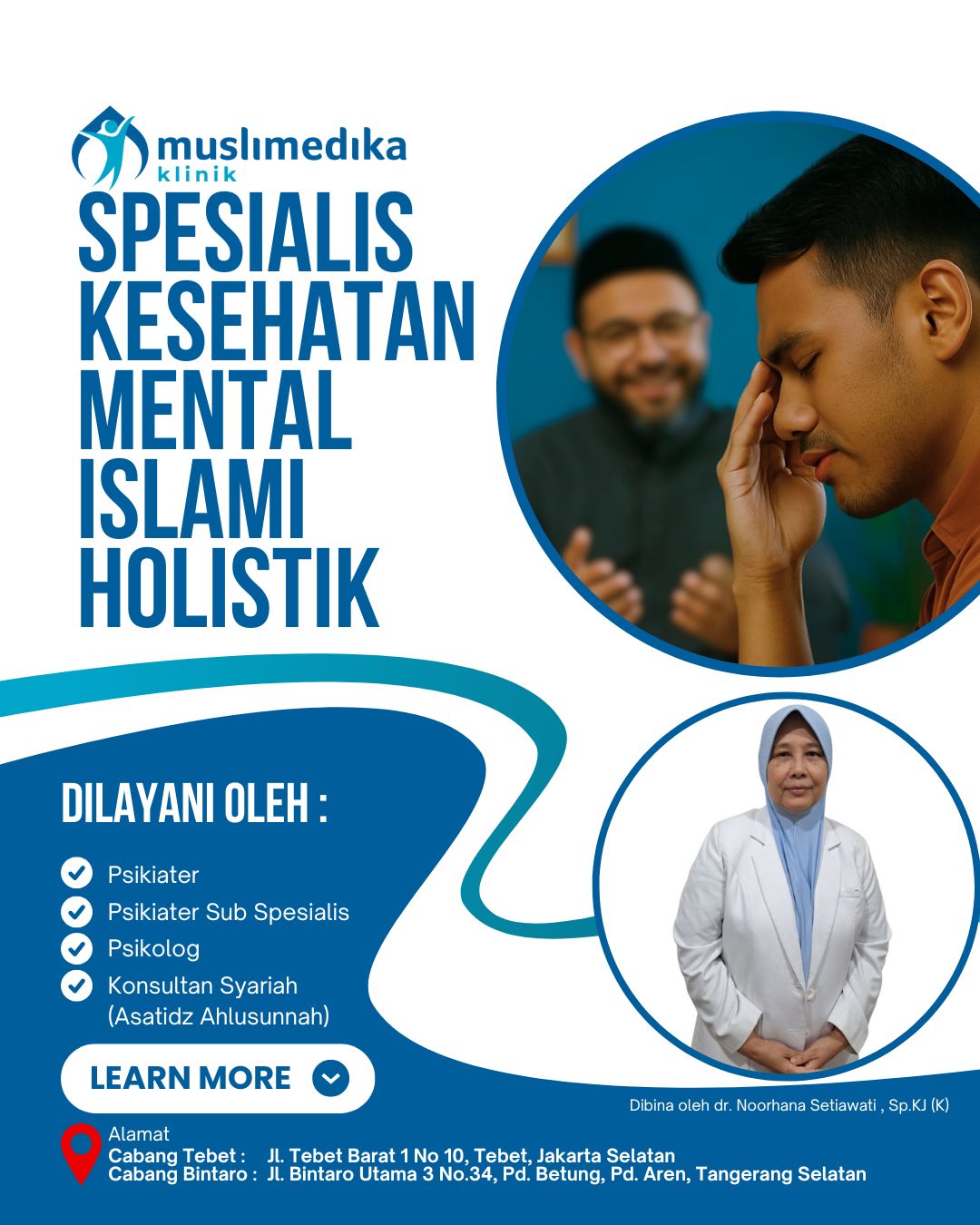 Klinik Muslimedika Facebook ad: Layanan Psikiater Muslimedika