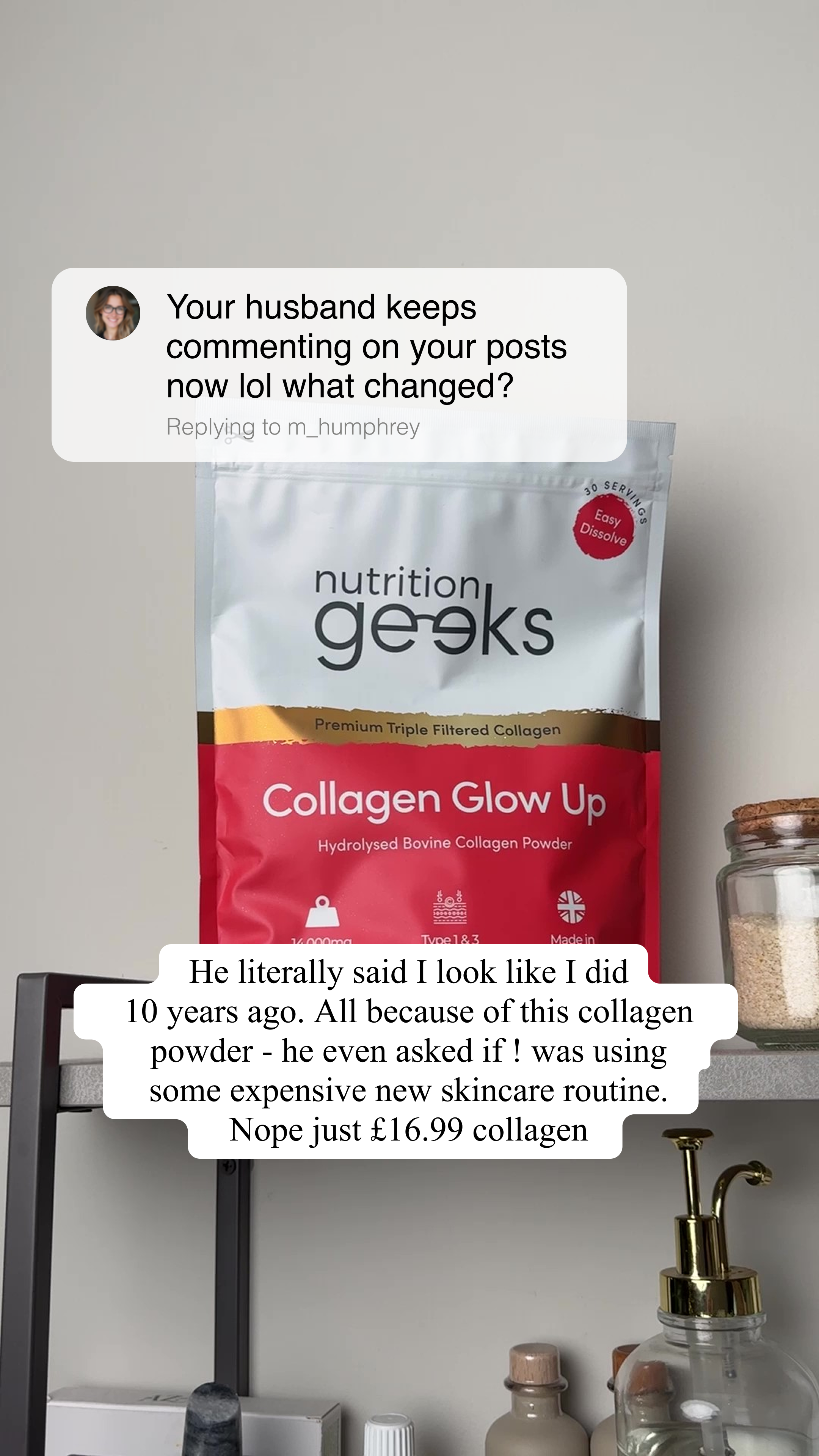 Nutrition Geeks Facebook ad