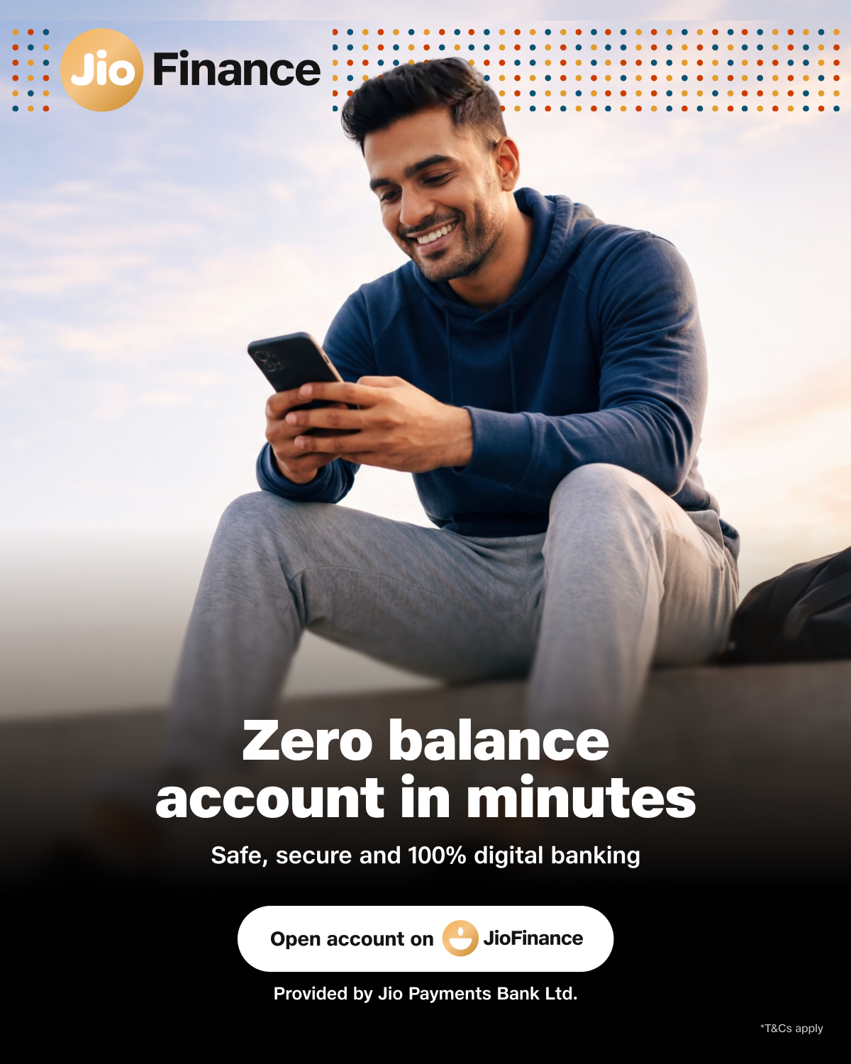 JioFinance Facebook ad