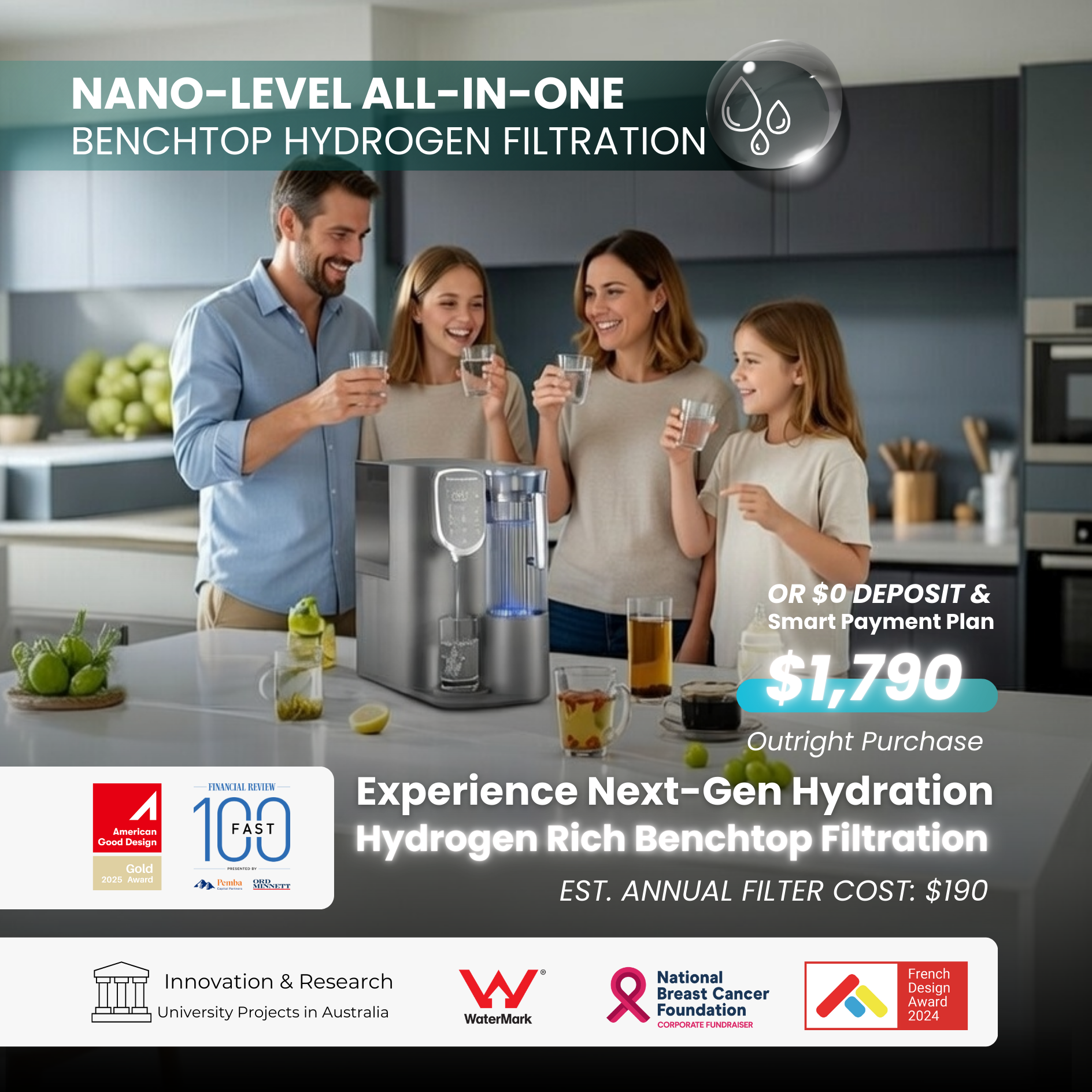 Water Analytics Australia - WAA Filtration Facebook ad