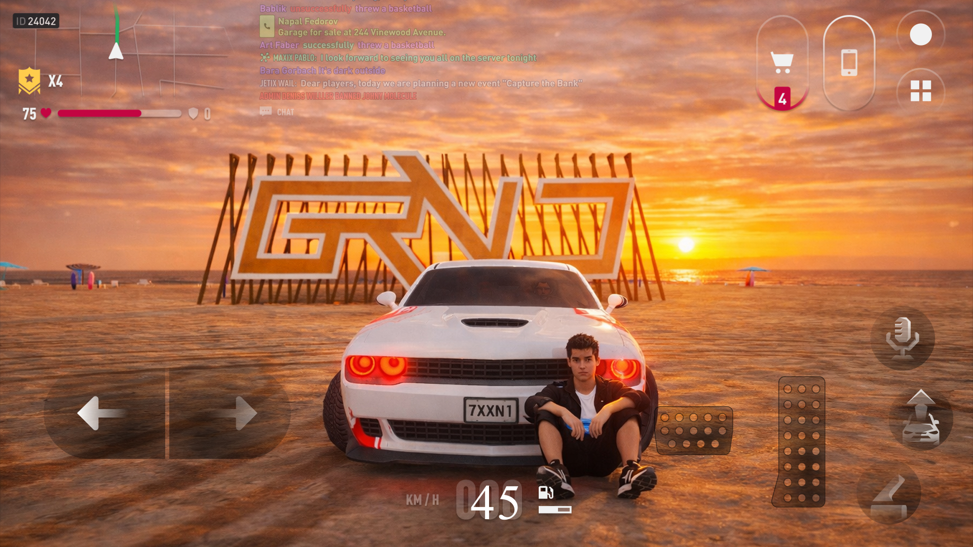 RP Grand. Open World Mobile Game Facebook ad