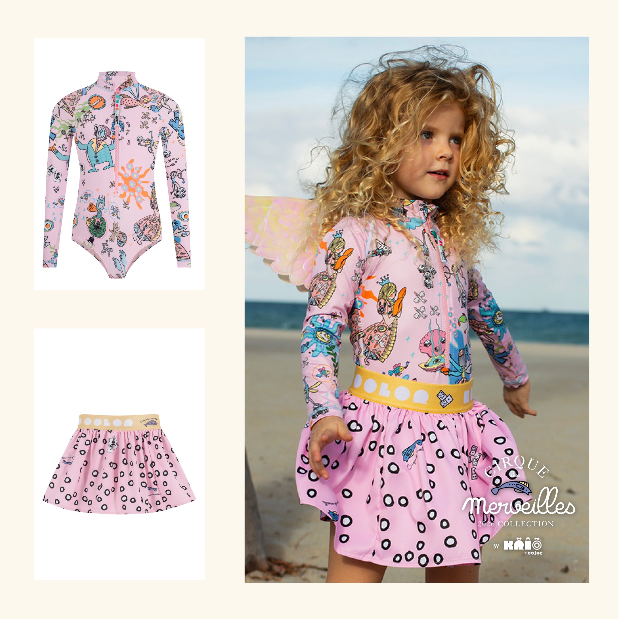 Krio Color. Stylish & Fun Children's Sun UV Swimwear Facebook ad from Jul 12, 2026