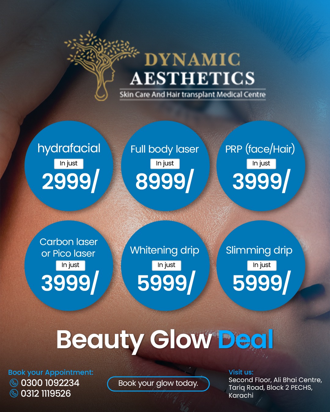 Dynamic Aesthetics - Karachi Facebook ad