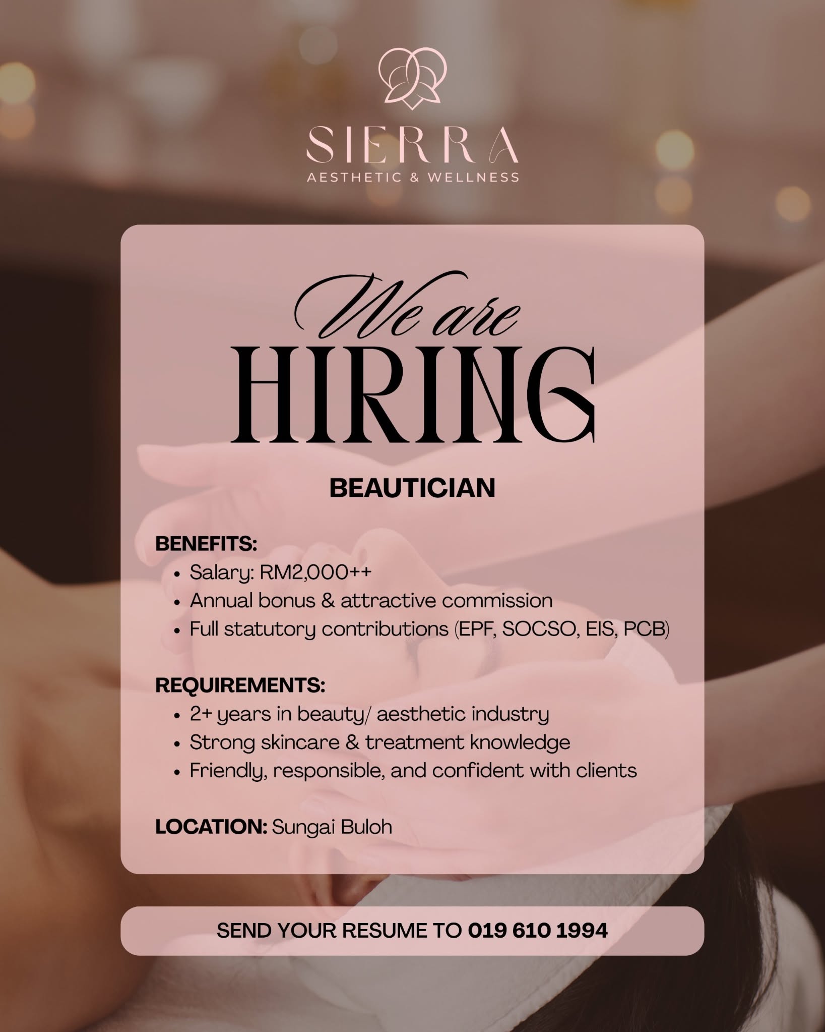 Sierra Miri Facebook ad