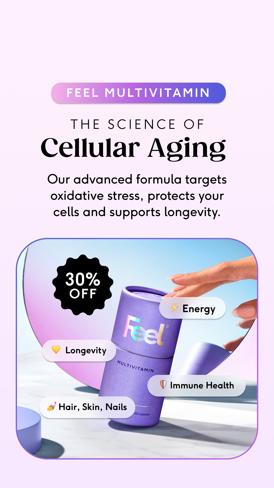 Feel Facebook ad