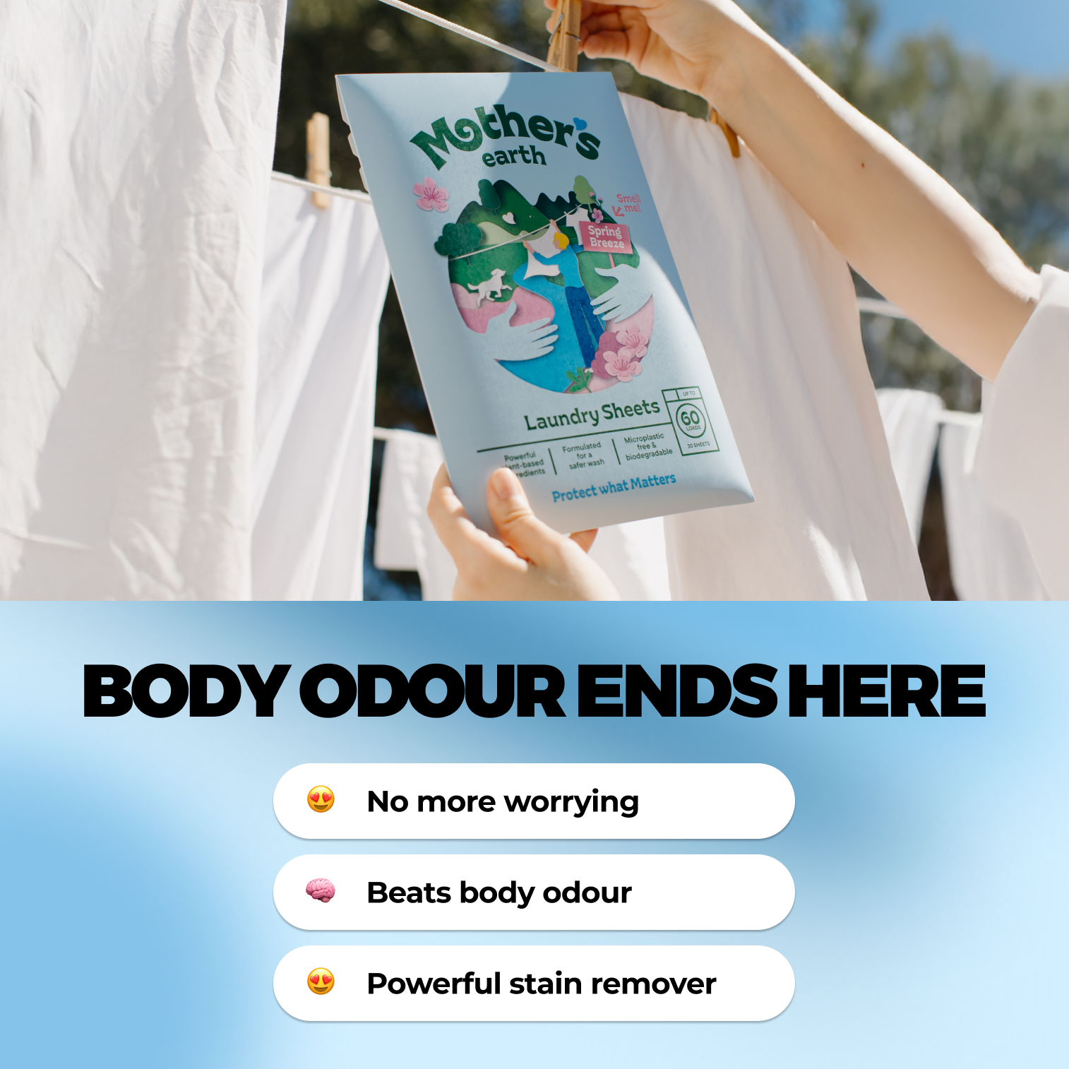 Mothers Earth Facebook ad