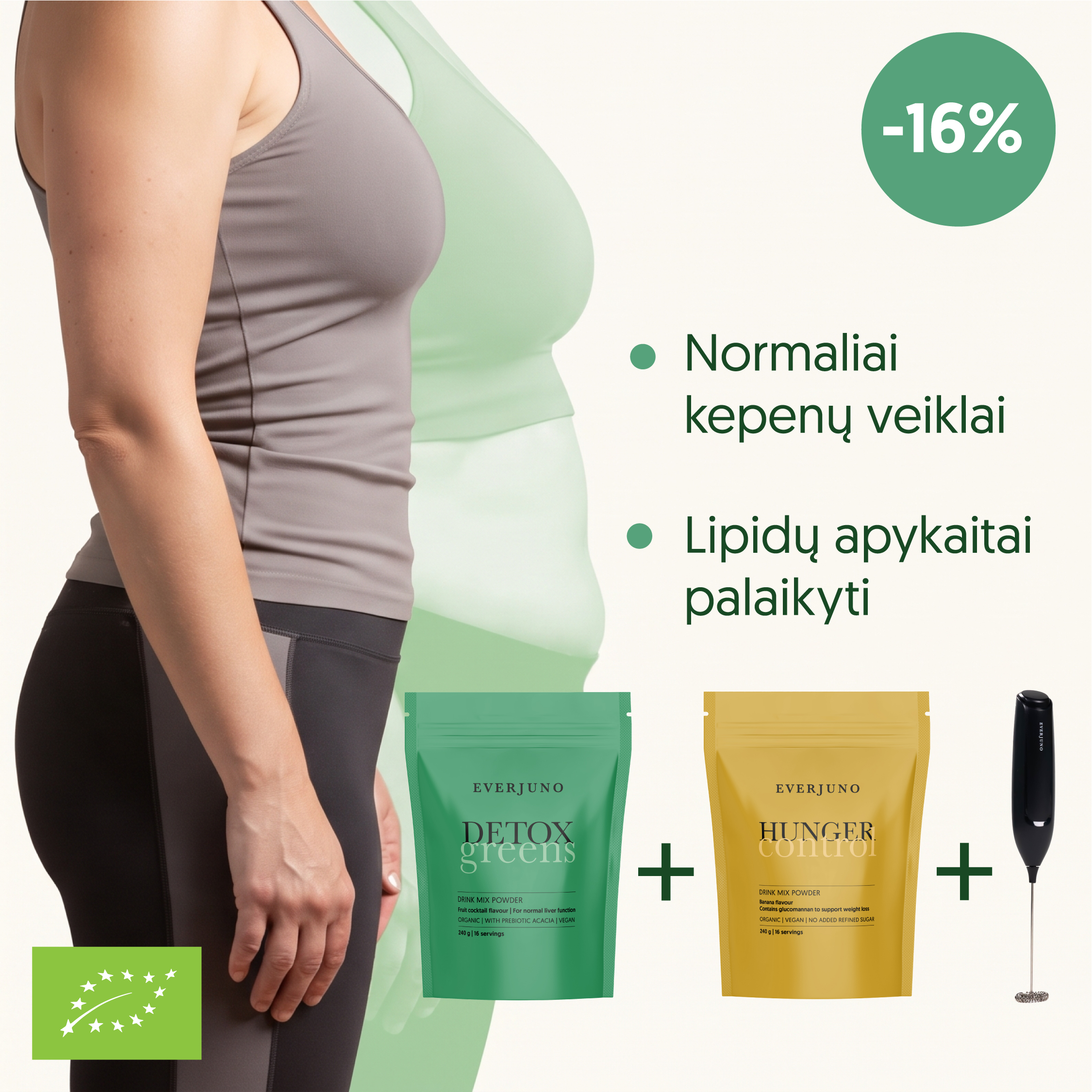 Everjuno.lt Facebook ad: Grįžk į rutiną su EVERJUNO