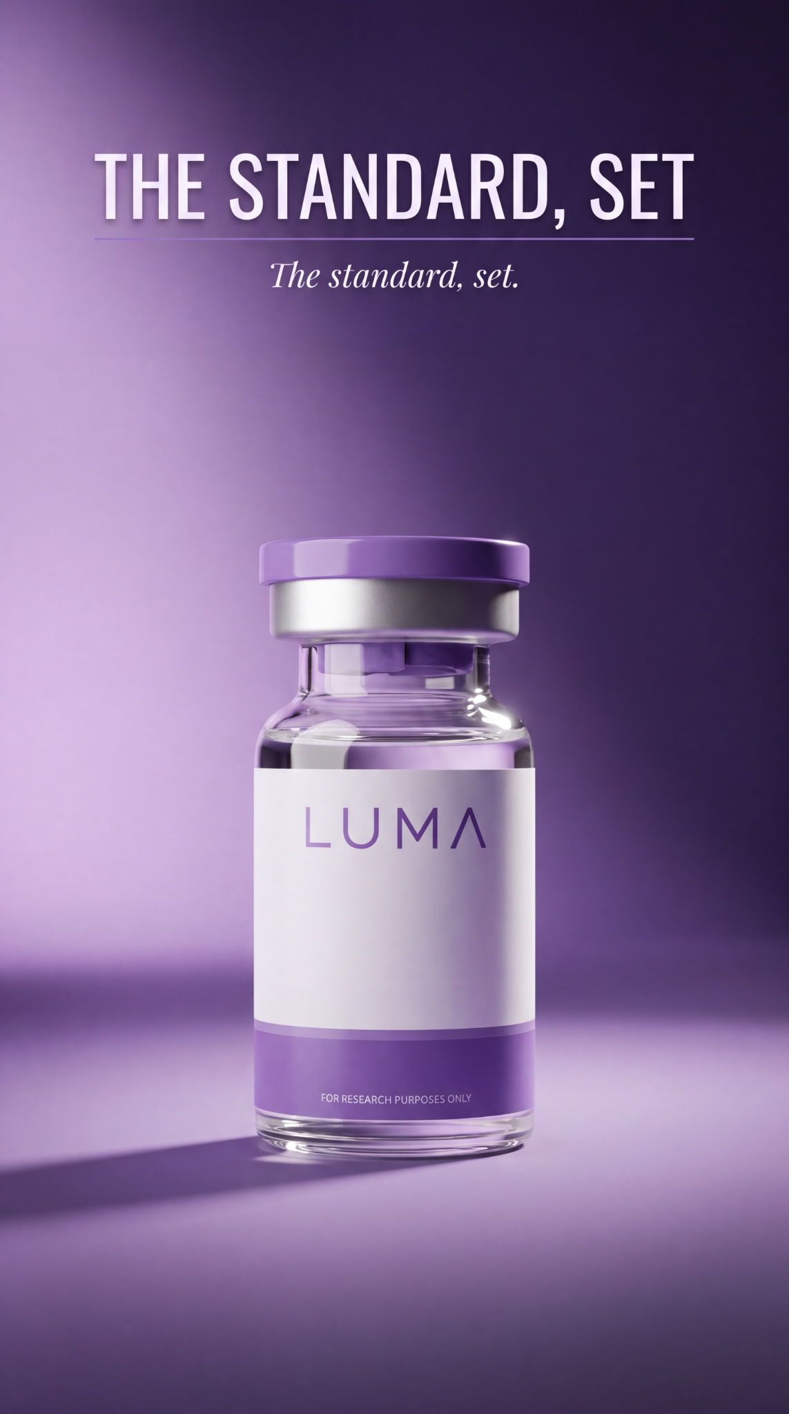 Luma Facebook ad: Shop Luma's Research Materials