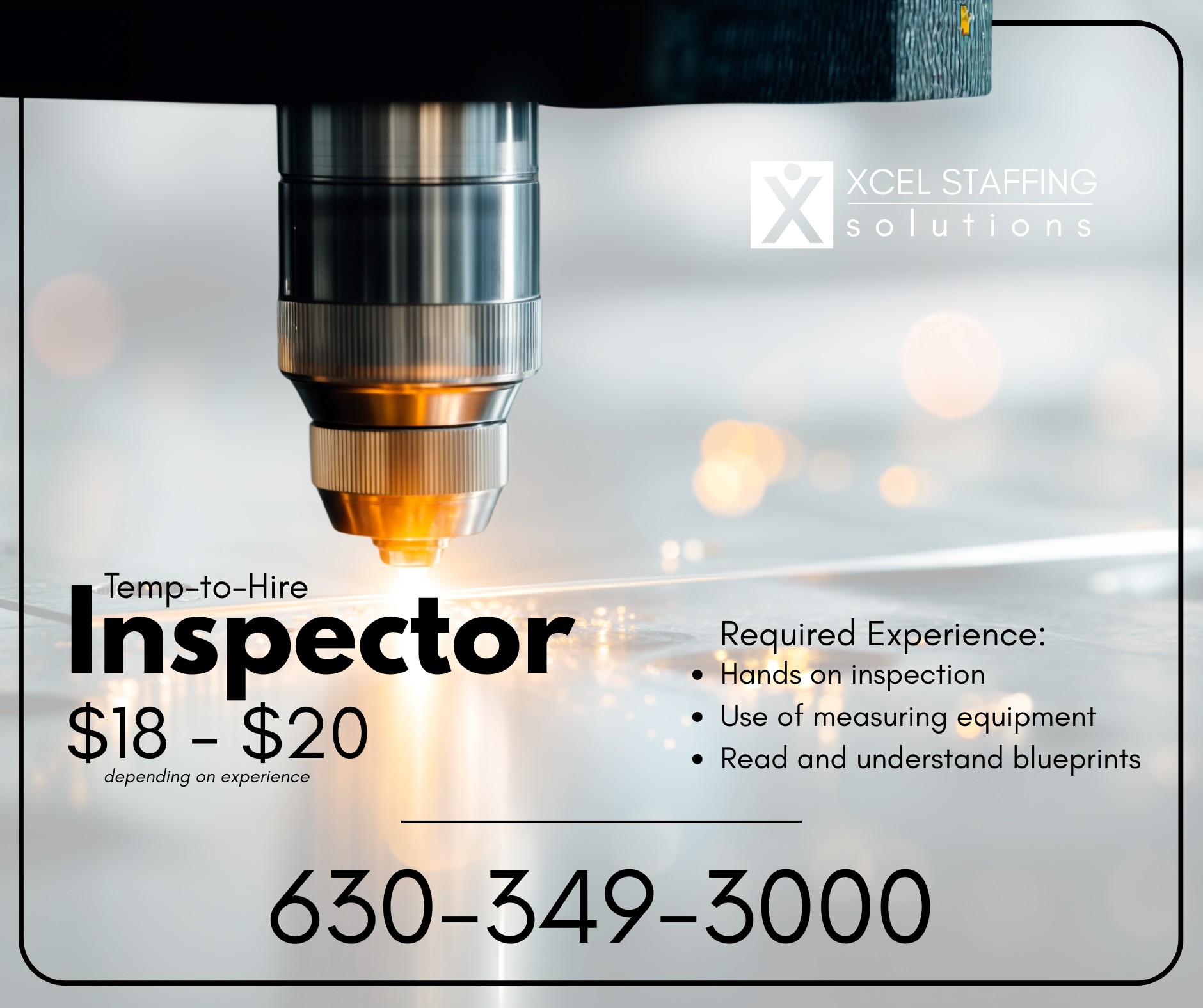 Xcel Staffing Solutions - Addison Facebook ad