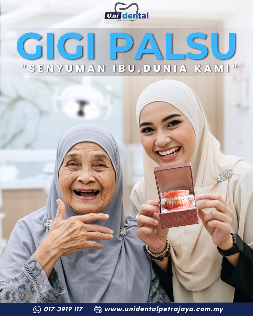 Klinik Pergigian U.n.i Dental Petra Jaya Facebook ad: 𝐌𝐚𝐤 𝐝𝐚𝐡 𝐥𝐚𝐦𝐚 𝐭𝐚𝐤 𝐛𝐨𝐥𝐞𝐡 𝐦𝐚𝐤𝐚𝐧…