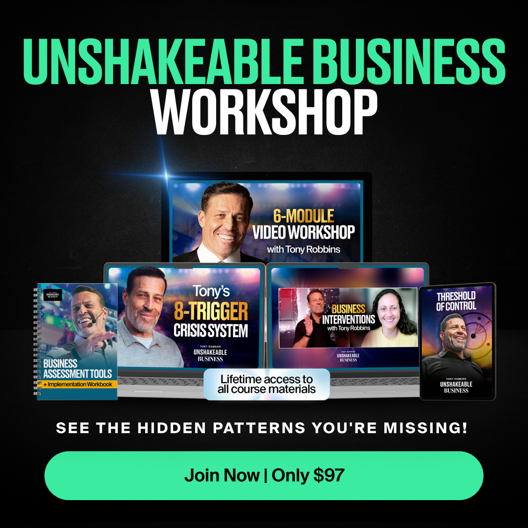 Tony Robbins Facebook ad