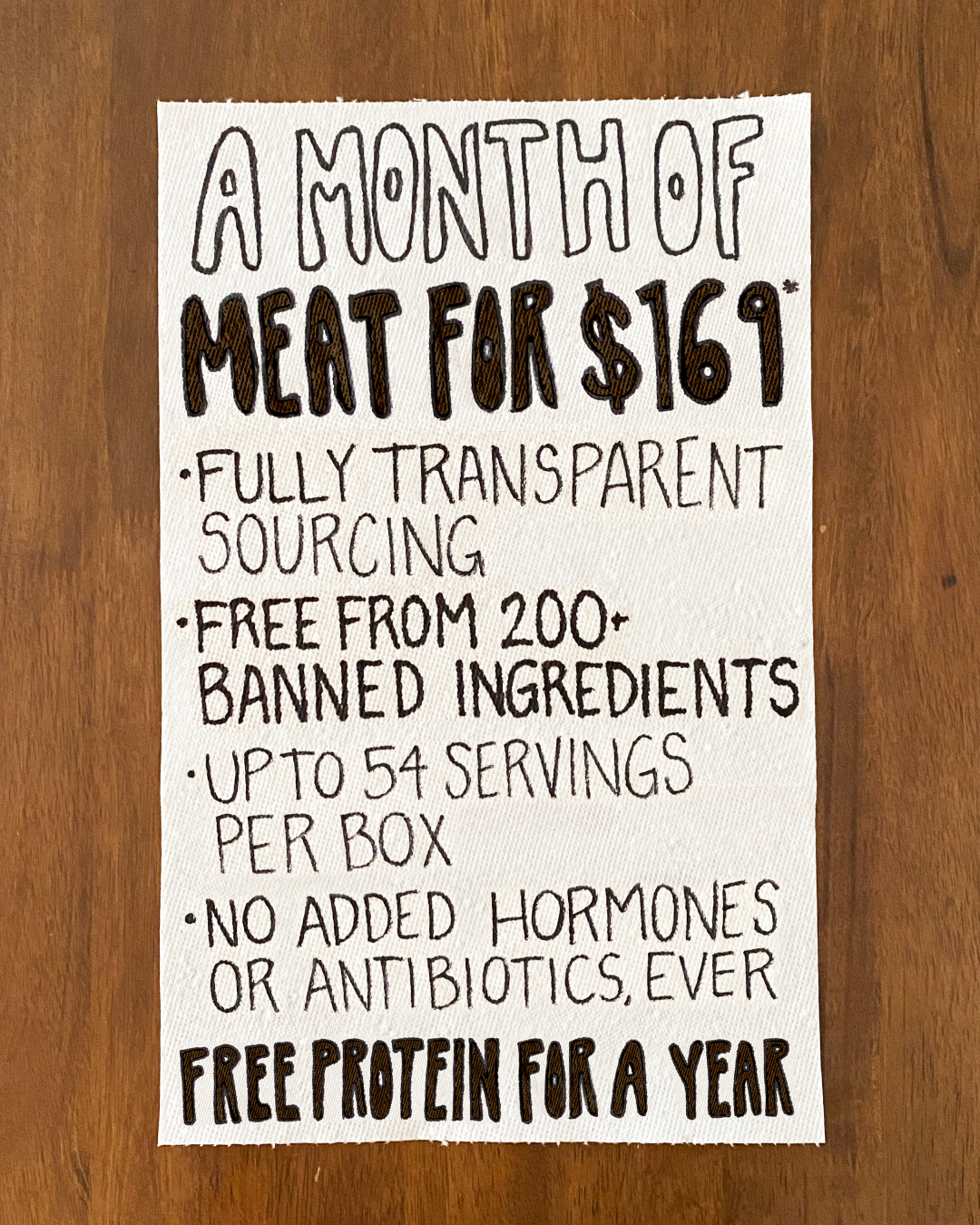 ButcherBox Facebook ad