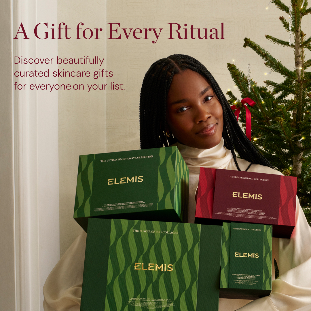 Elemis Facebook ad: Gift-Ready ELEMIS Skincare 
