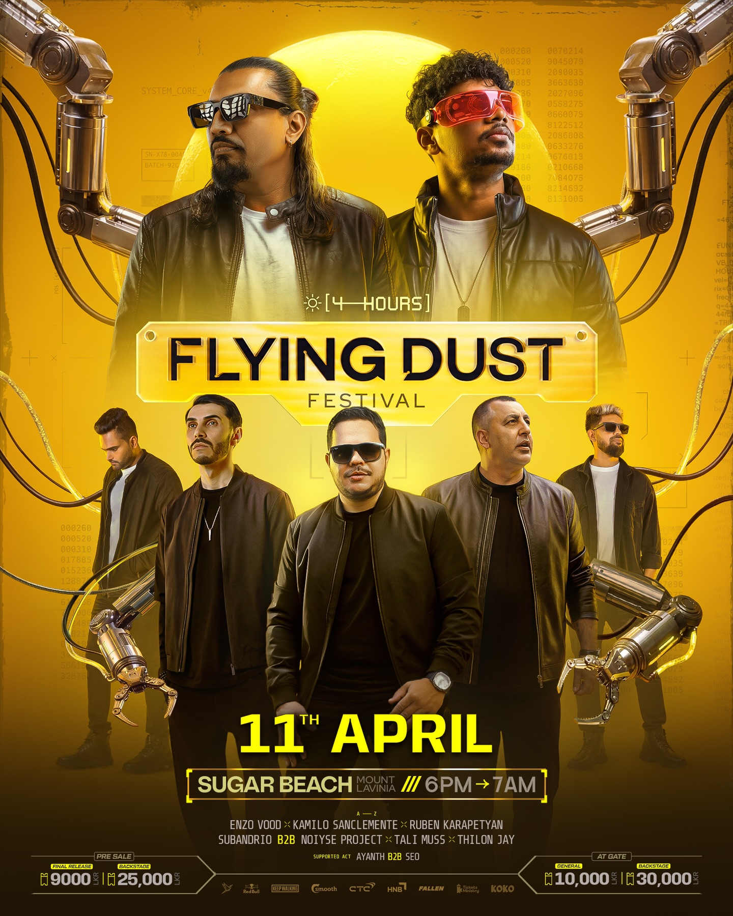 FLYING DUST Facebook ad: TicketsMinistry