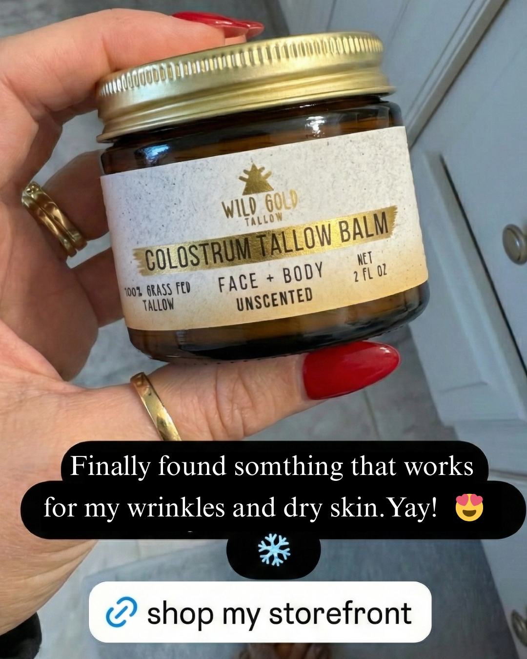 Wild Gold Tallow Facebook ad