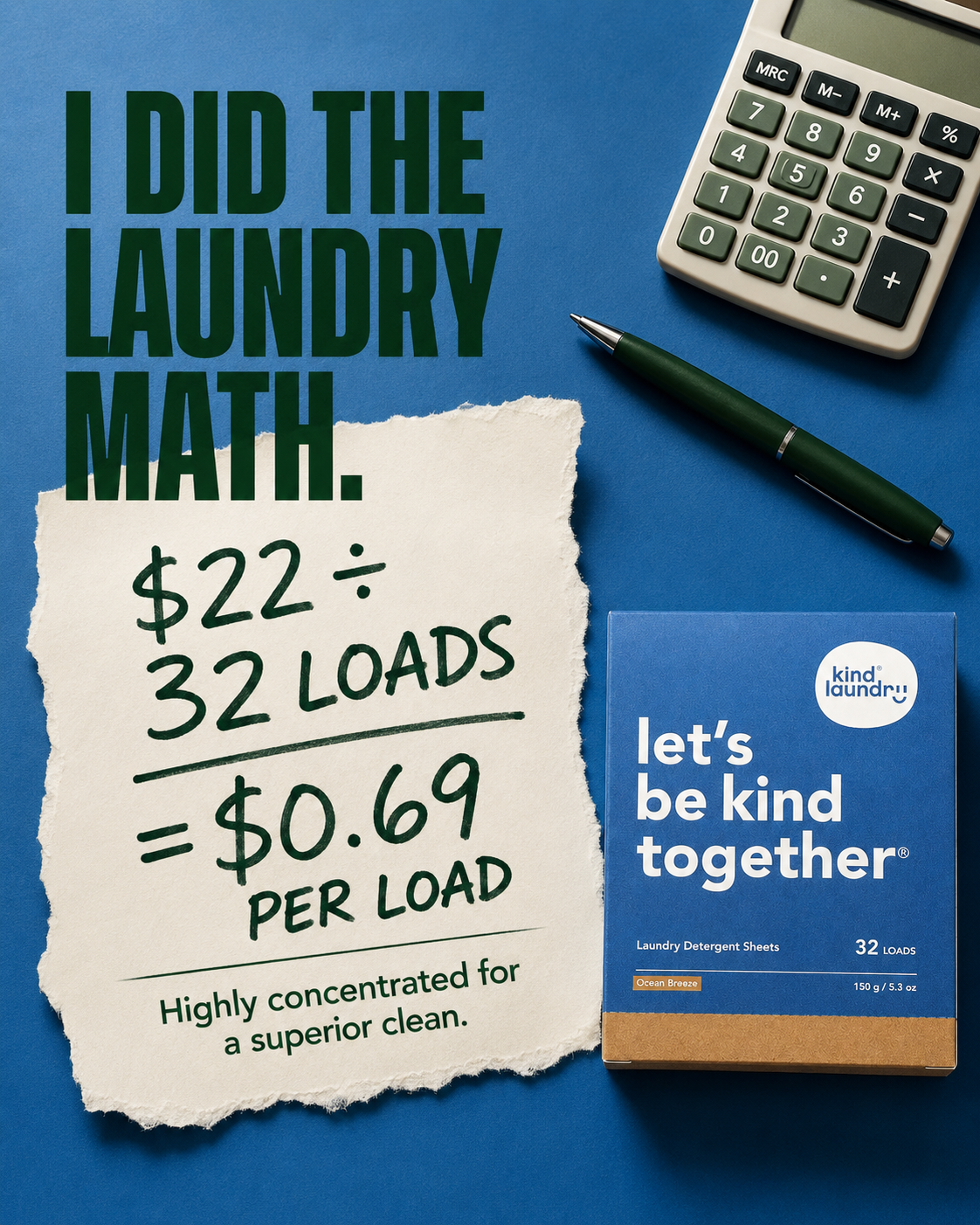 Kind Laundry Facebook ad
