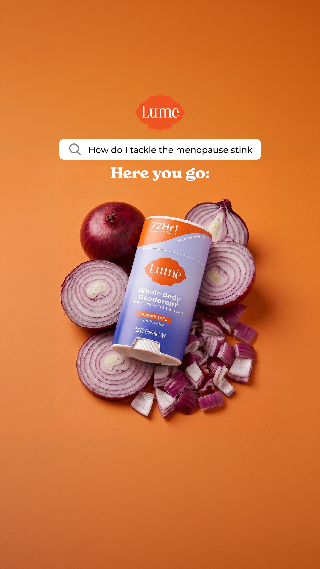 Lume Deodorant Facebook ad
