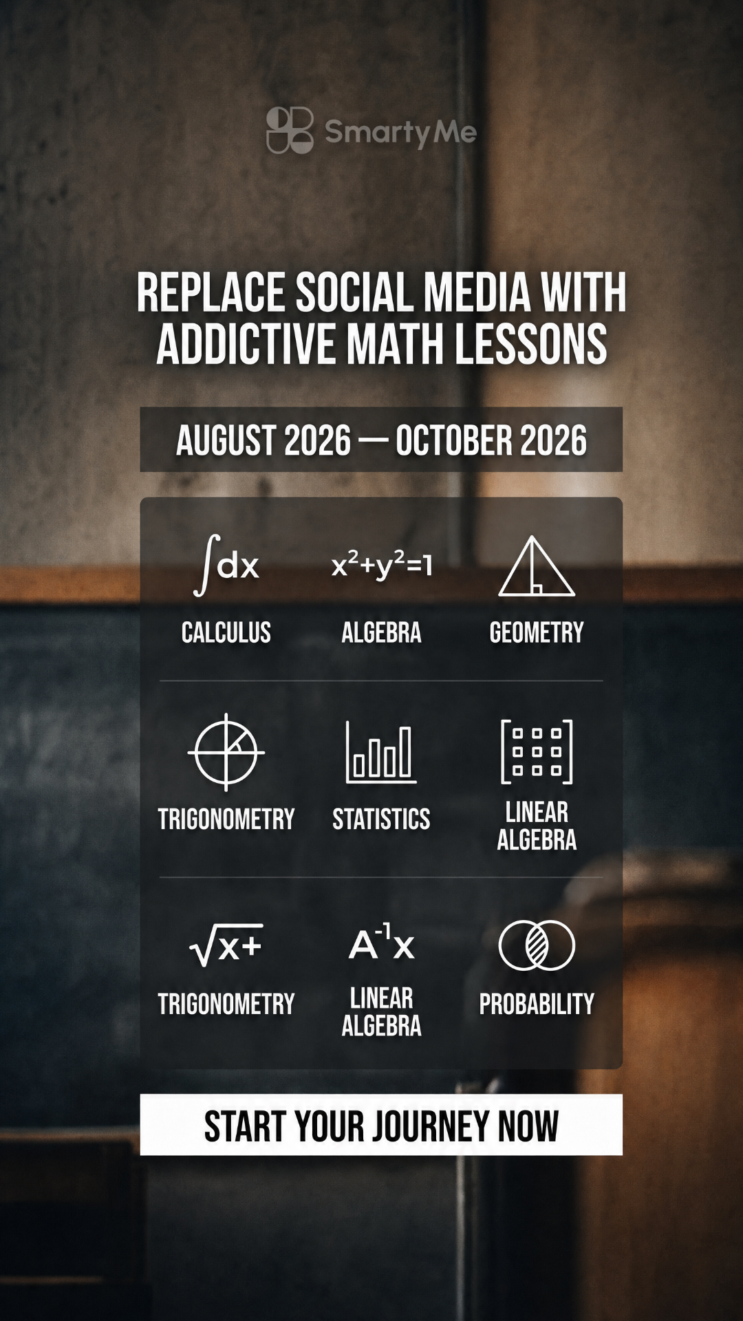 SmartyMe: Math Games Lab Facebook ad: Addictive Math Games that actually make you smarter