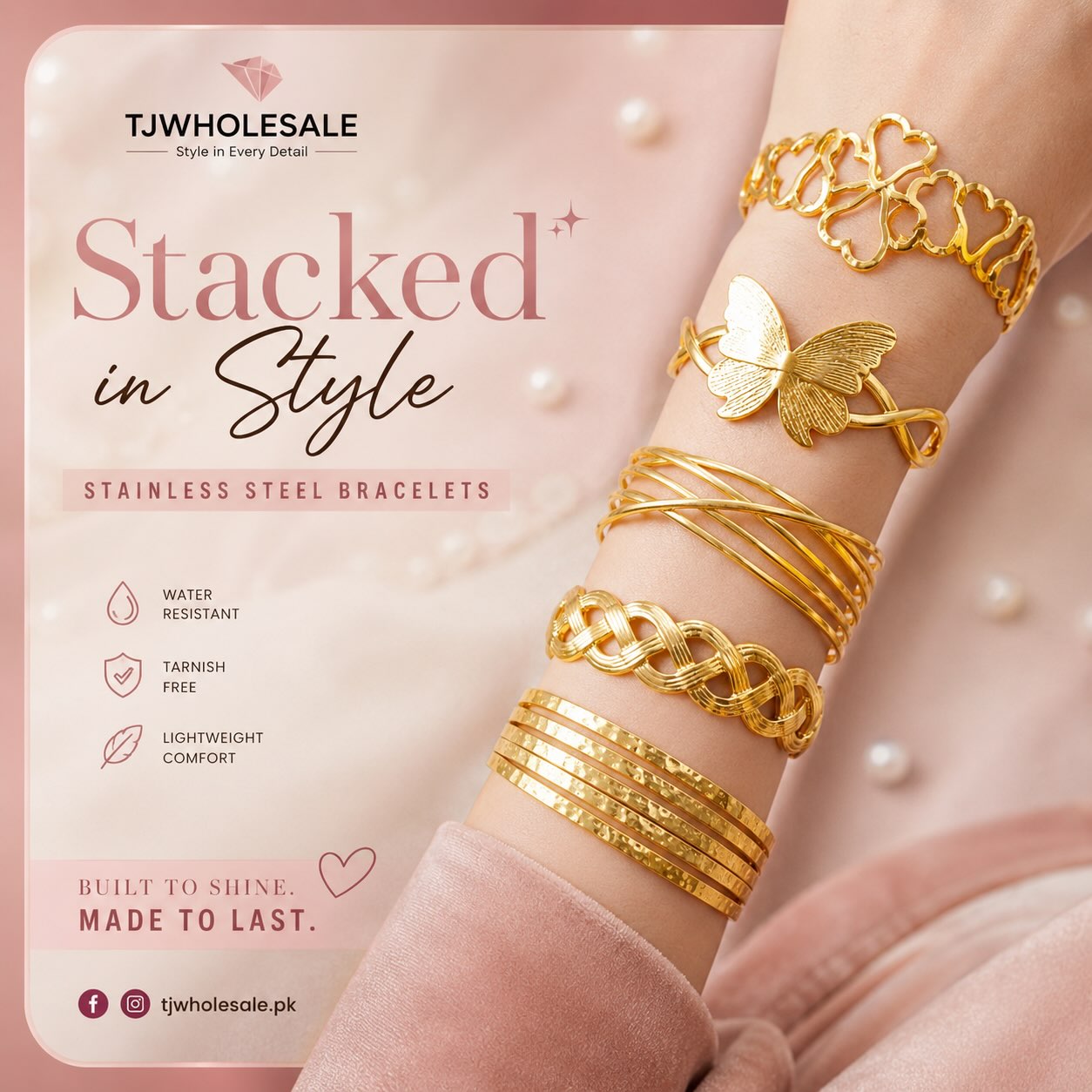TJ Wholesale Jewelry Facebook ad: TIRED OF JEWELRY THAT TURNS BLACK?