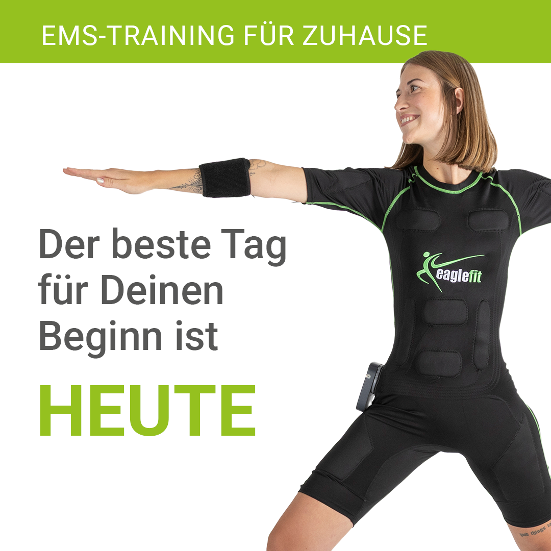 eaglefit.de Facebook ad: Der beste Tag für Deinen Beginn ist HEUTE!