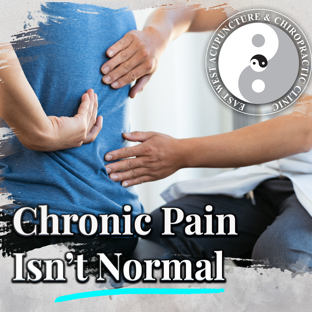 East West Acupuncture & Chiropractic Facebook ad: Natural Pain Relief for $50