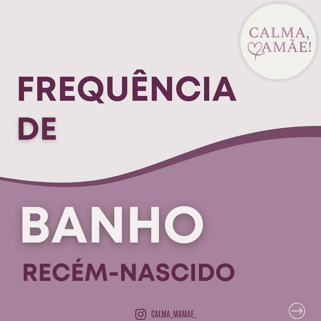 Calma, Mamãe Facebook ad: O banho do recém-nascido é muito mais do…