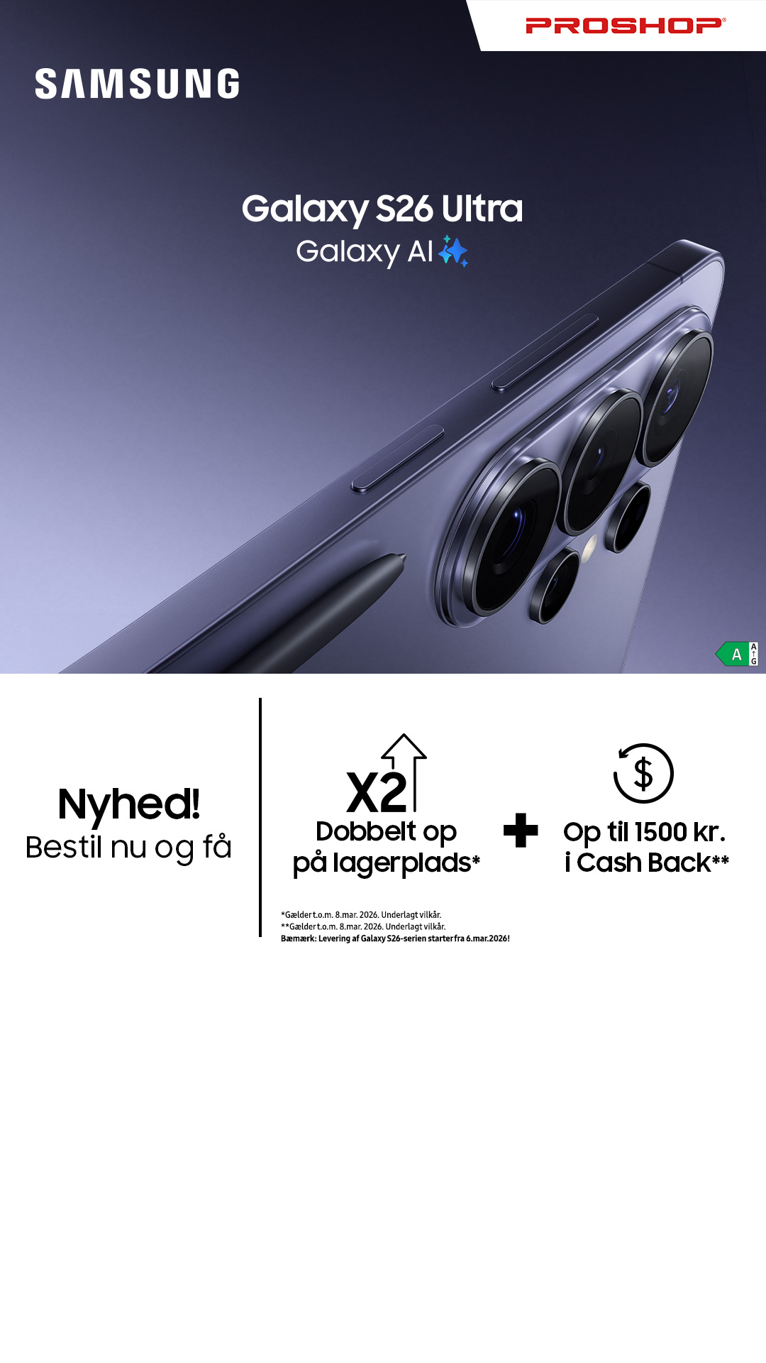 Proshop Facebook ad