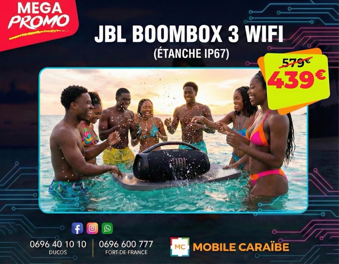 Mobile caraibe Ducos  Facebook ad