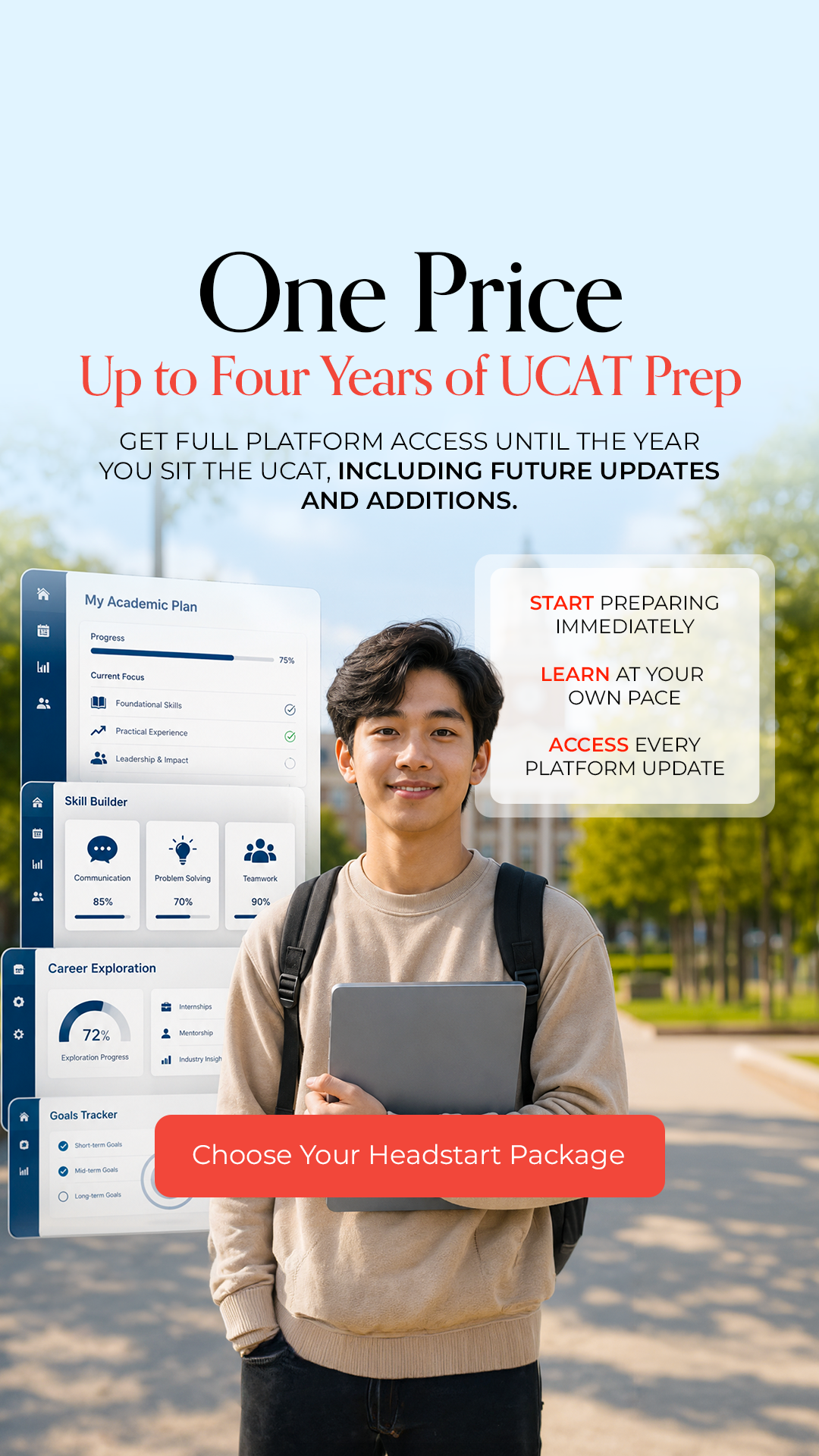 MedEntry Facebook ad: Start UCAT Prep Early