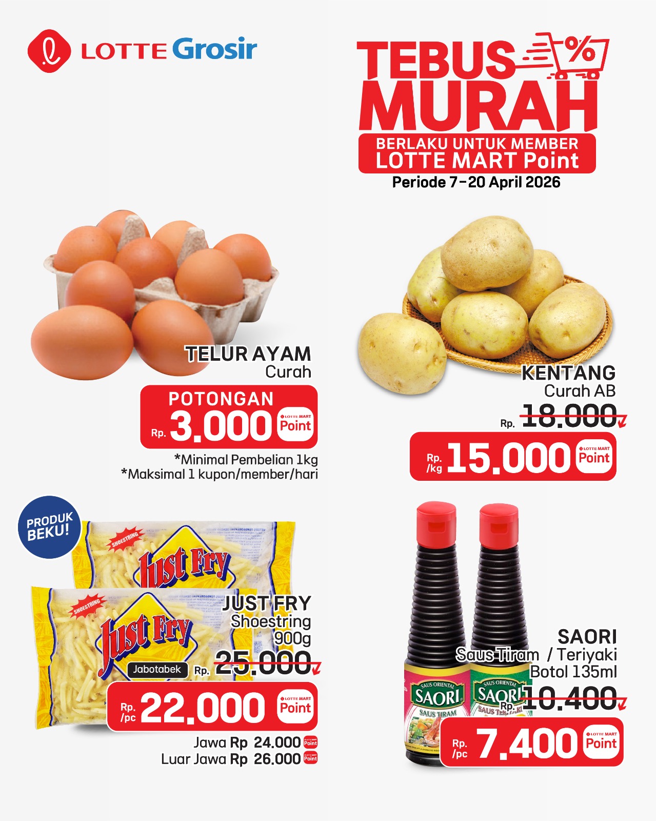 LOTTE Grosir Facebook ad