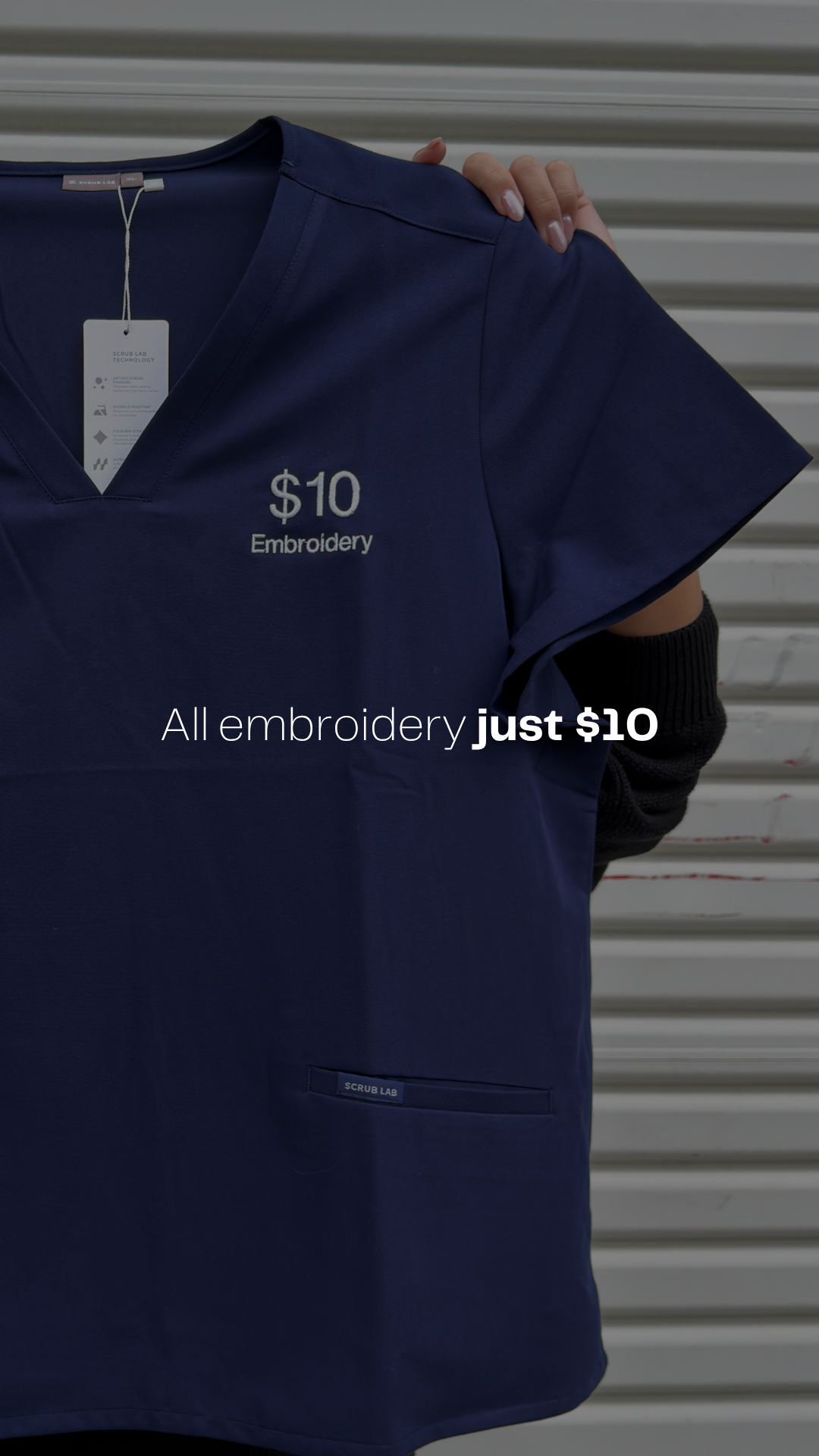 Scrub Lab Facebook ad
