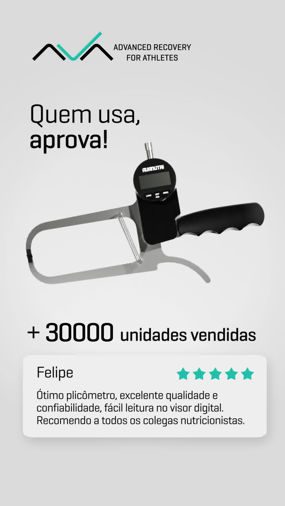 Ava Brasil Facebook ad: + 30 mil clientes satisfeitos