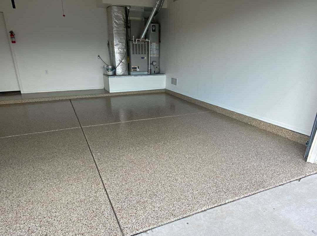 Galaxy Concrete Coatings Arizona Facebook ad: We had a blast upgrading Kelly’s space!