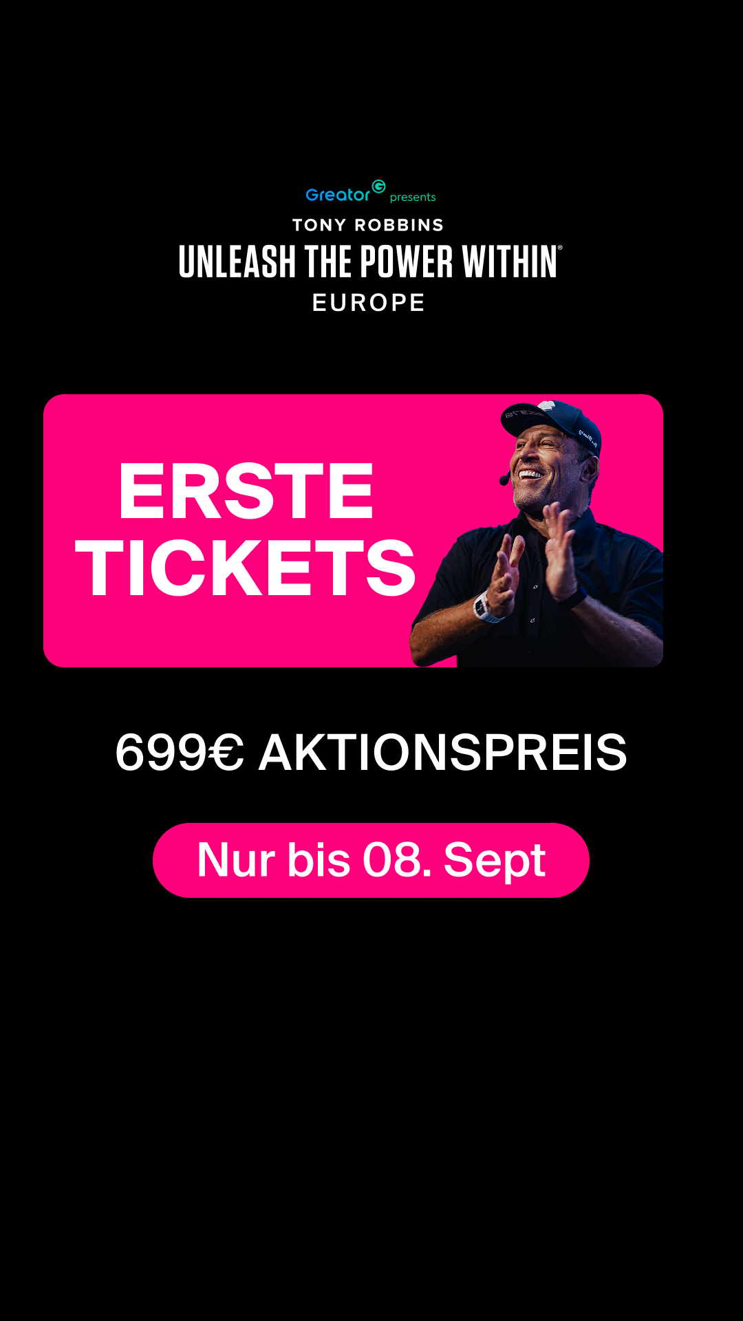 Greator Facebook ad