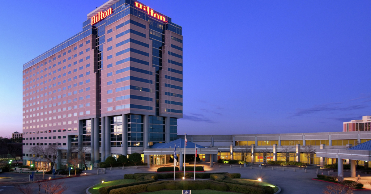 Hilton Facebook ad