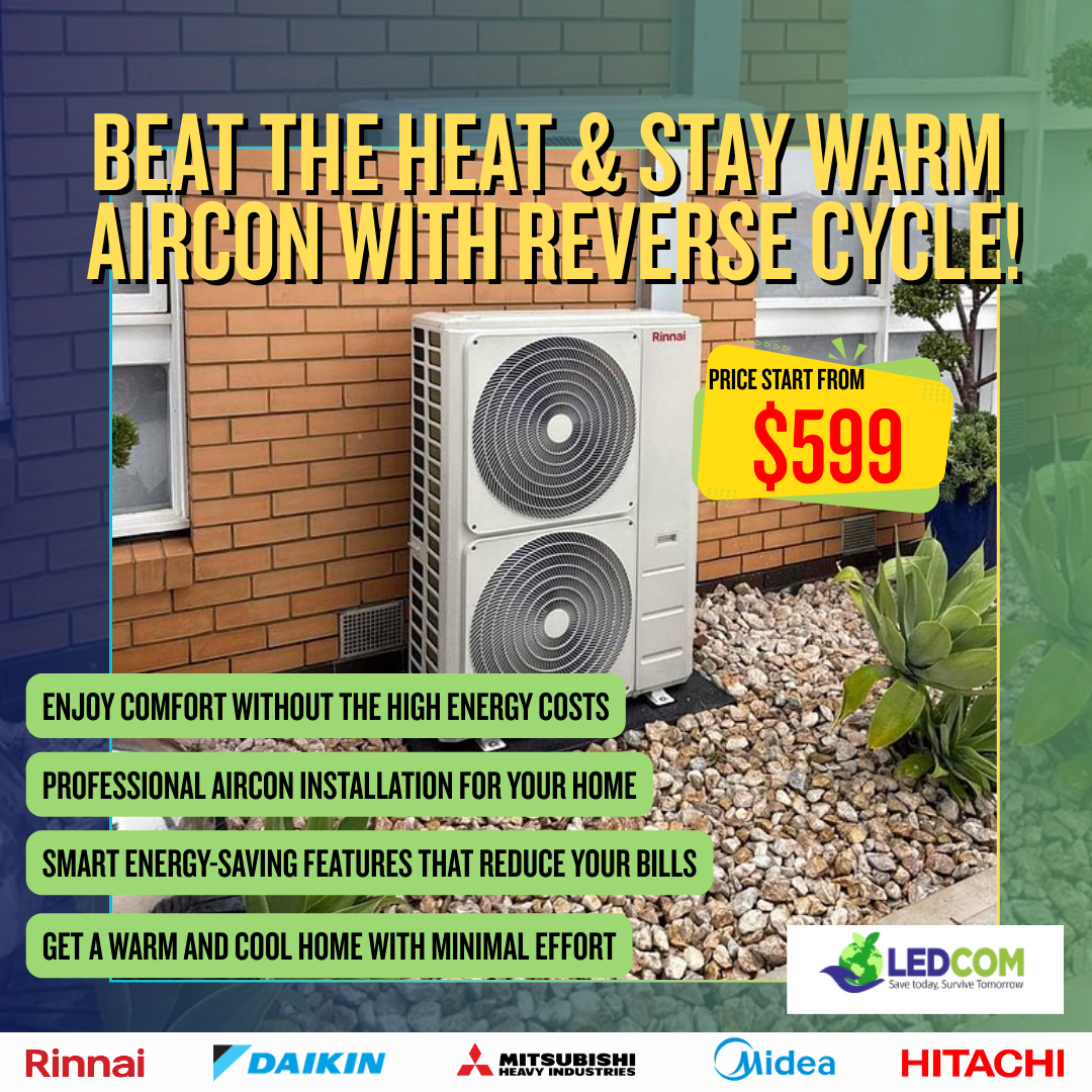 Ledcom Energy Facebook ad