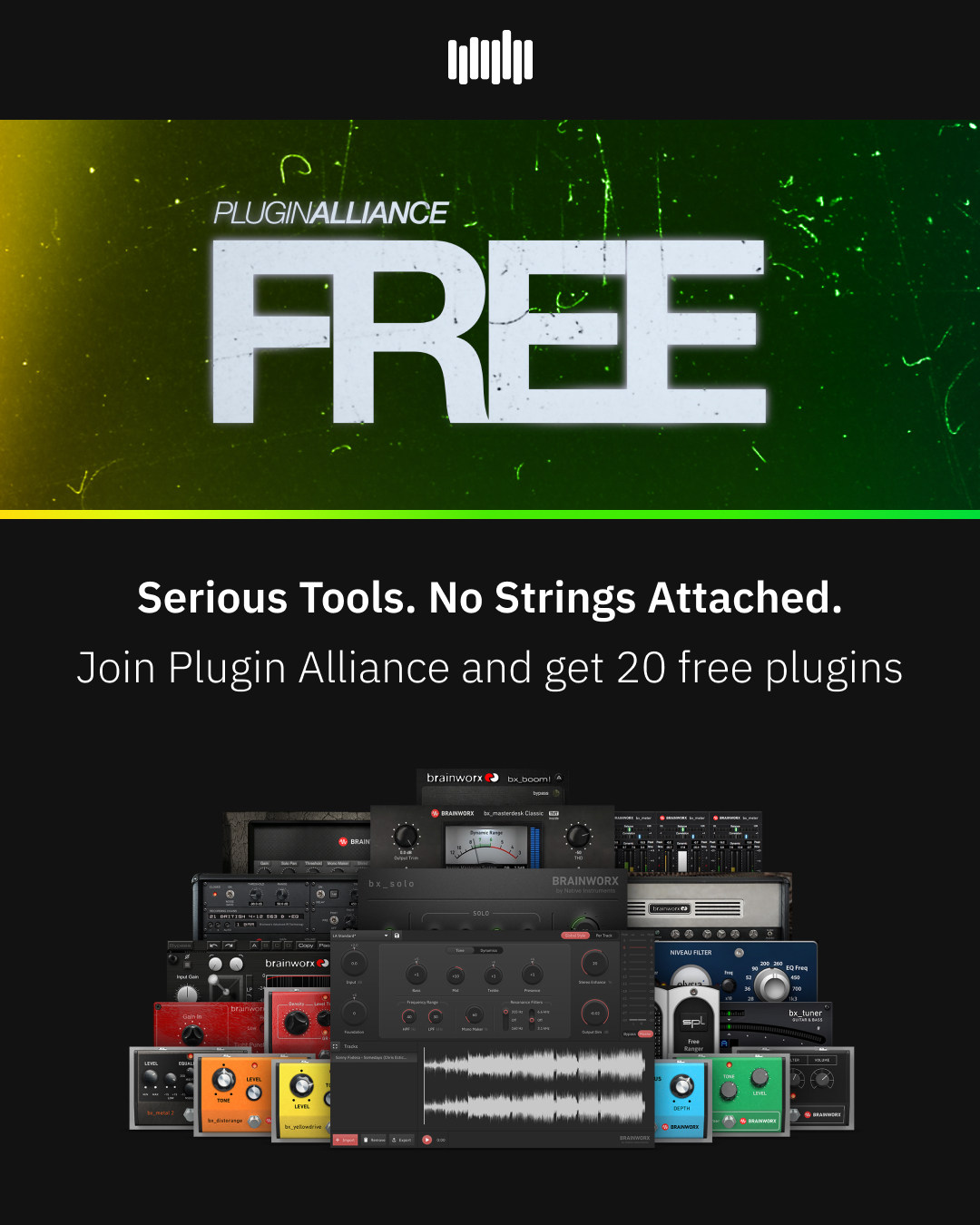 Plugin Alliance Facebook ad