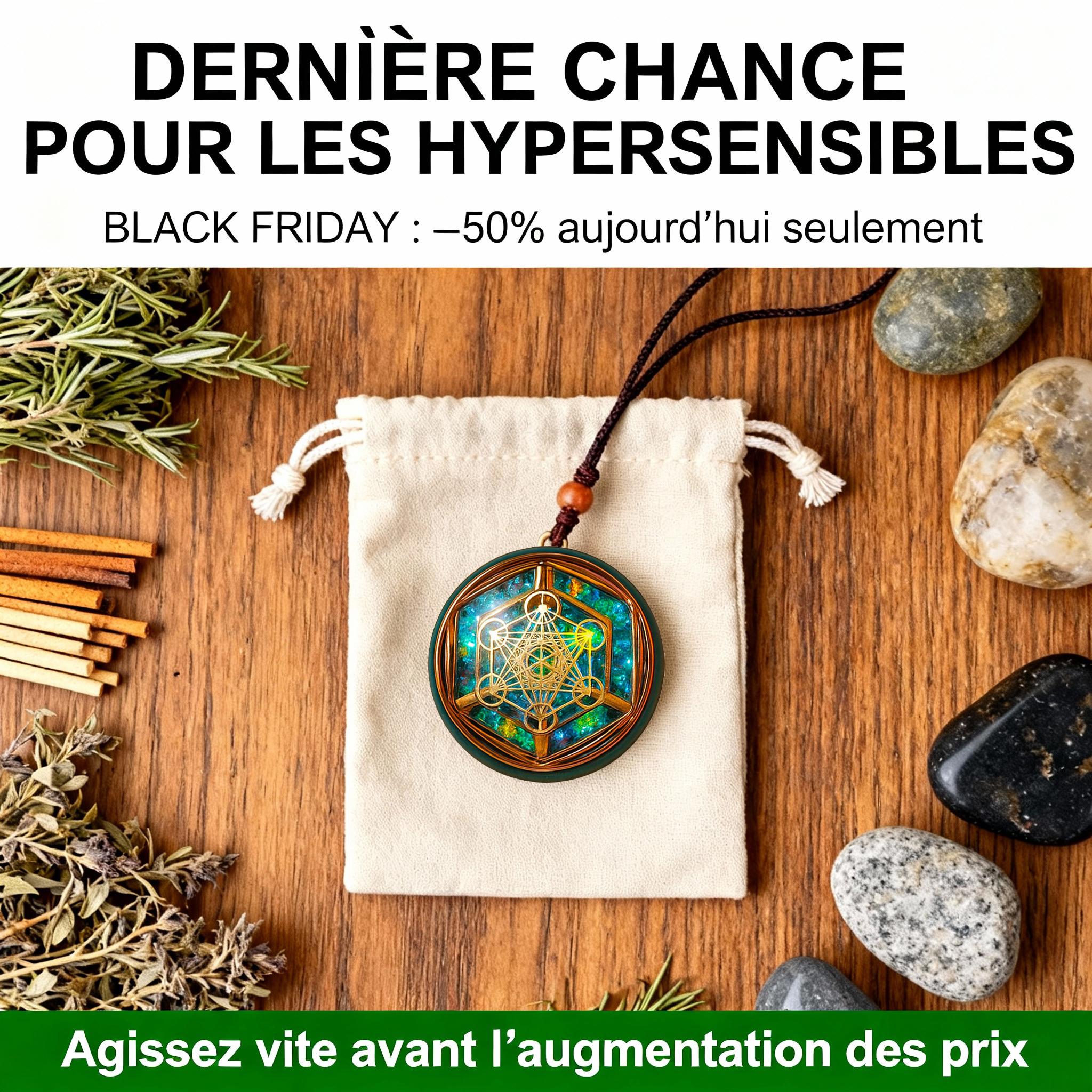Boutique Namasté • Lithothérapie Facebook ad